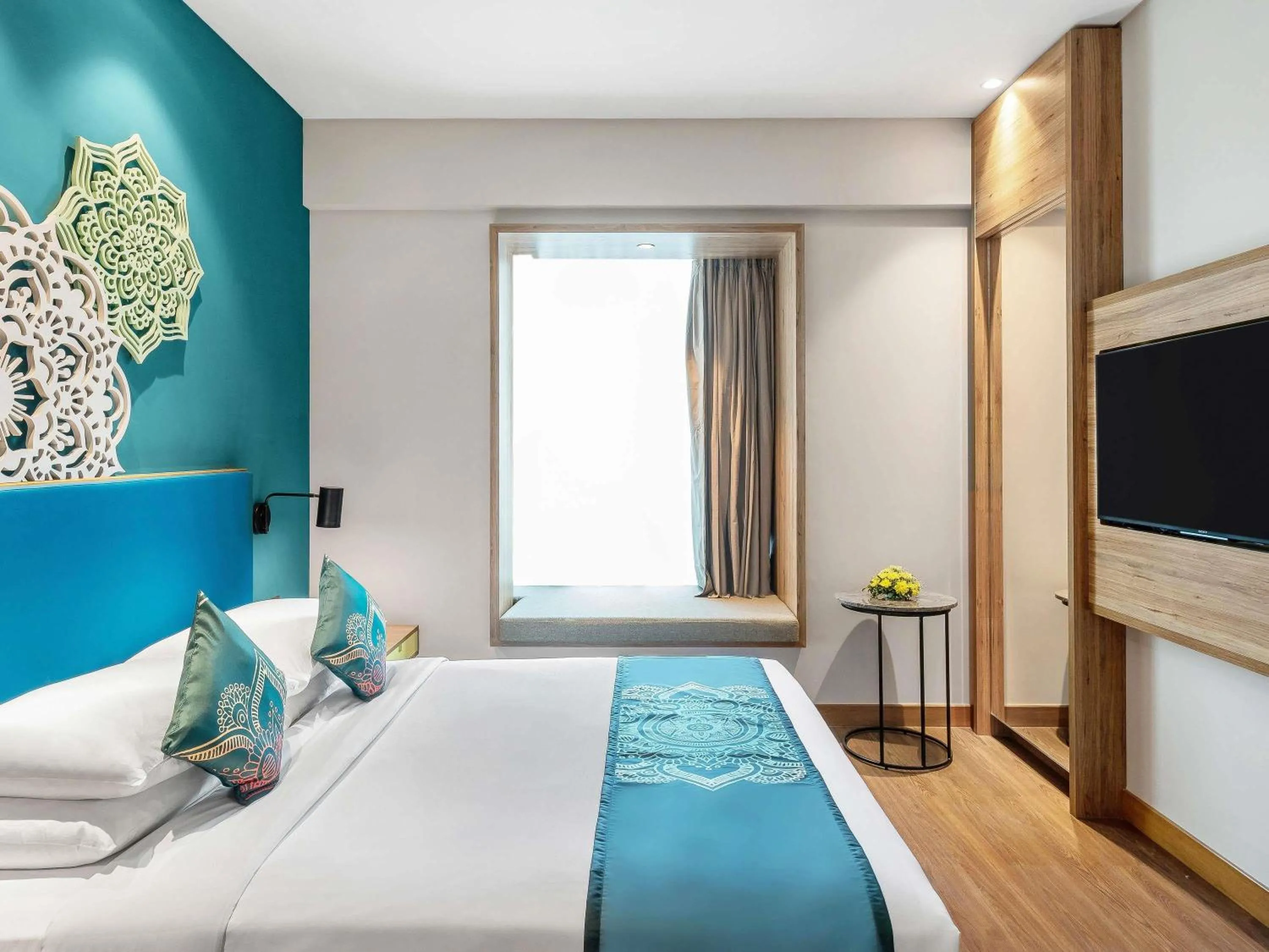 Bedroom, Bed in Grand Mercure Ahmedabad GIFT City - An Accor Hotels Brand