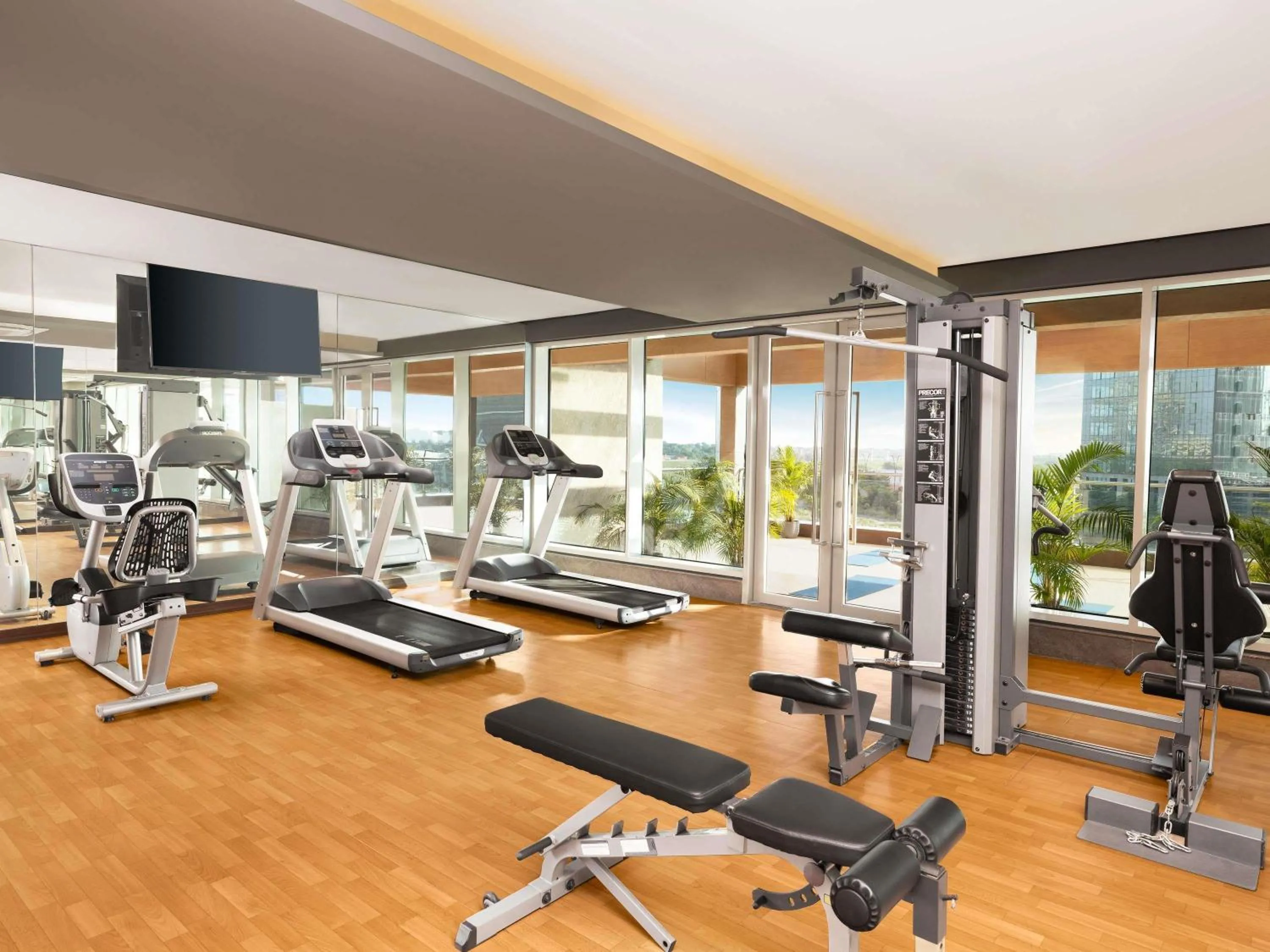 Fitness centre/facilities in Grand Mercure Ahmedabad GIFT City - An Accor Hotels Brand