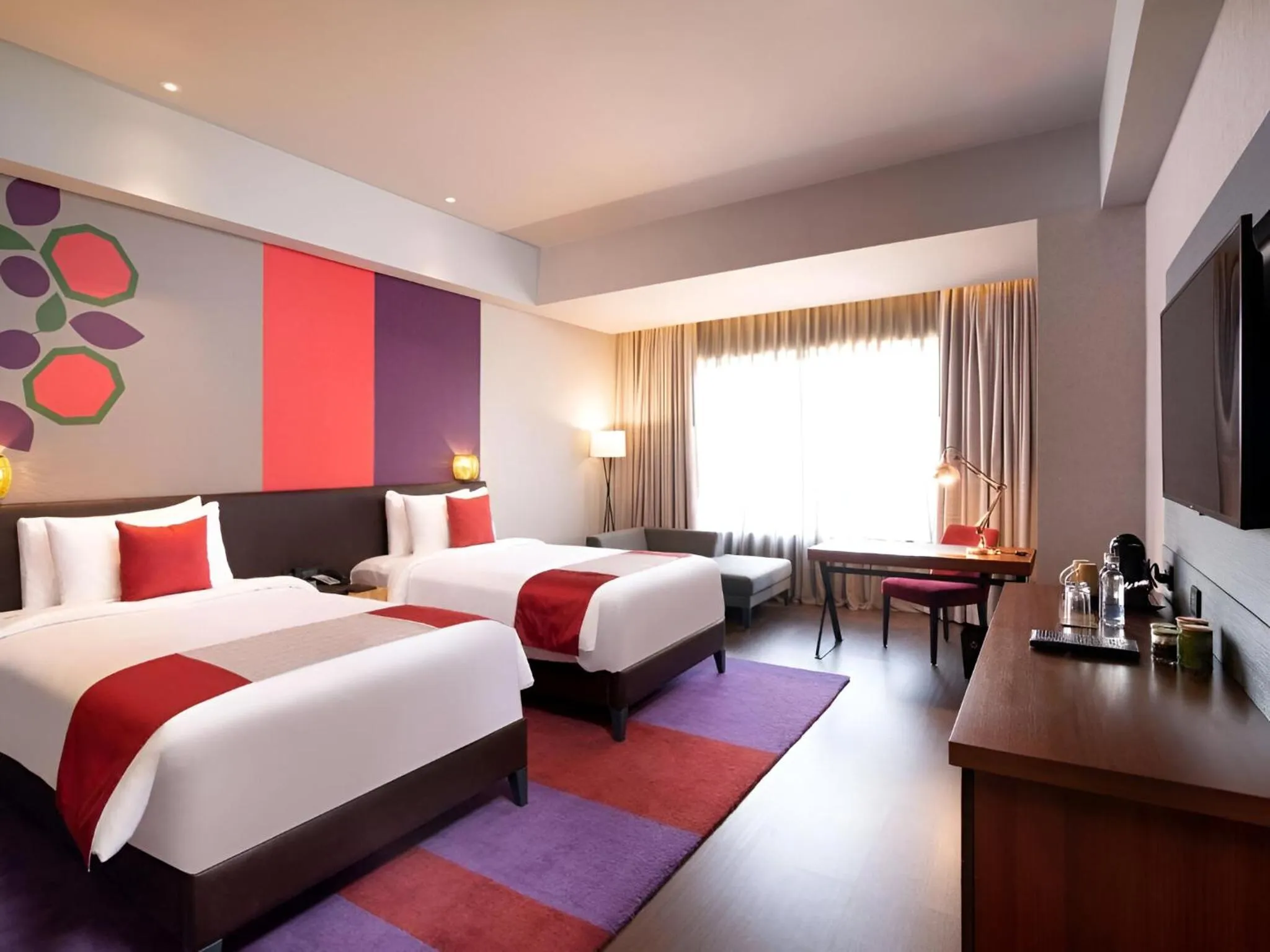 Bedroom, Bed in Grand Mercure Bengaluru at Gopalan Mall - An Accor Brand