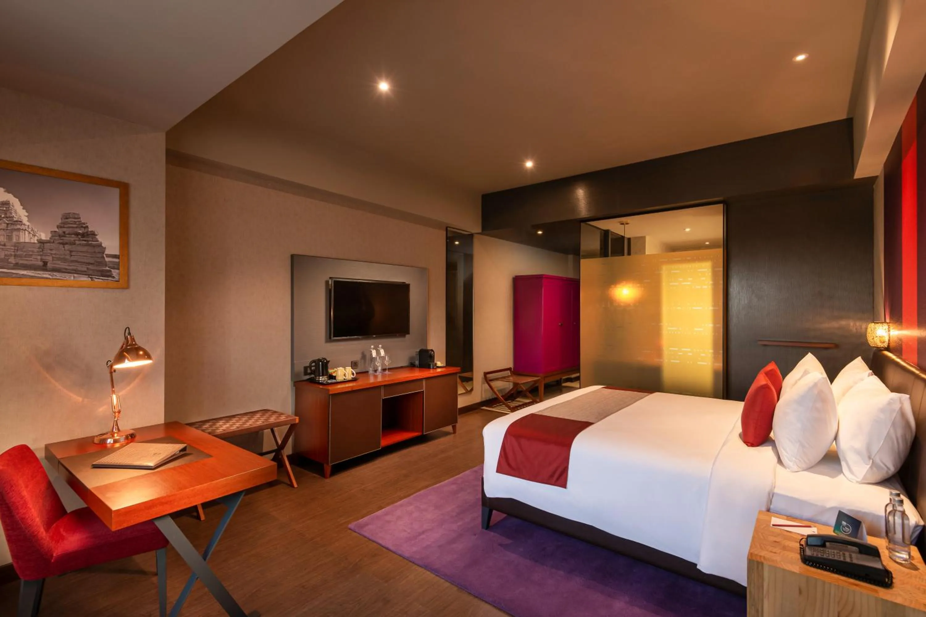 Bedroom, Bed in Grand Mercure Bengaluru at Gopalan Mall - An Accor Brand
