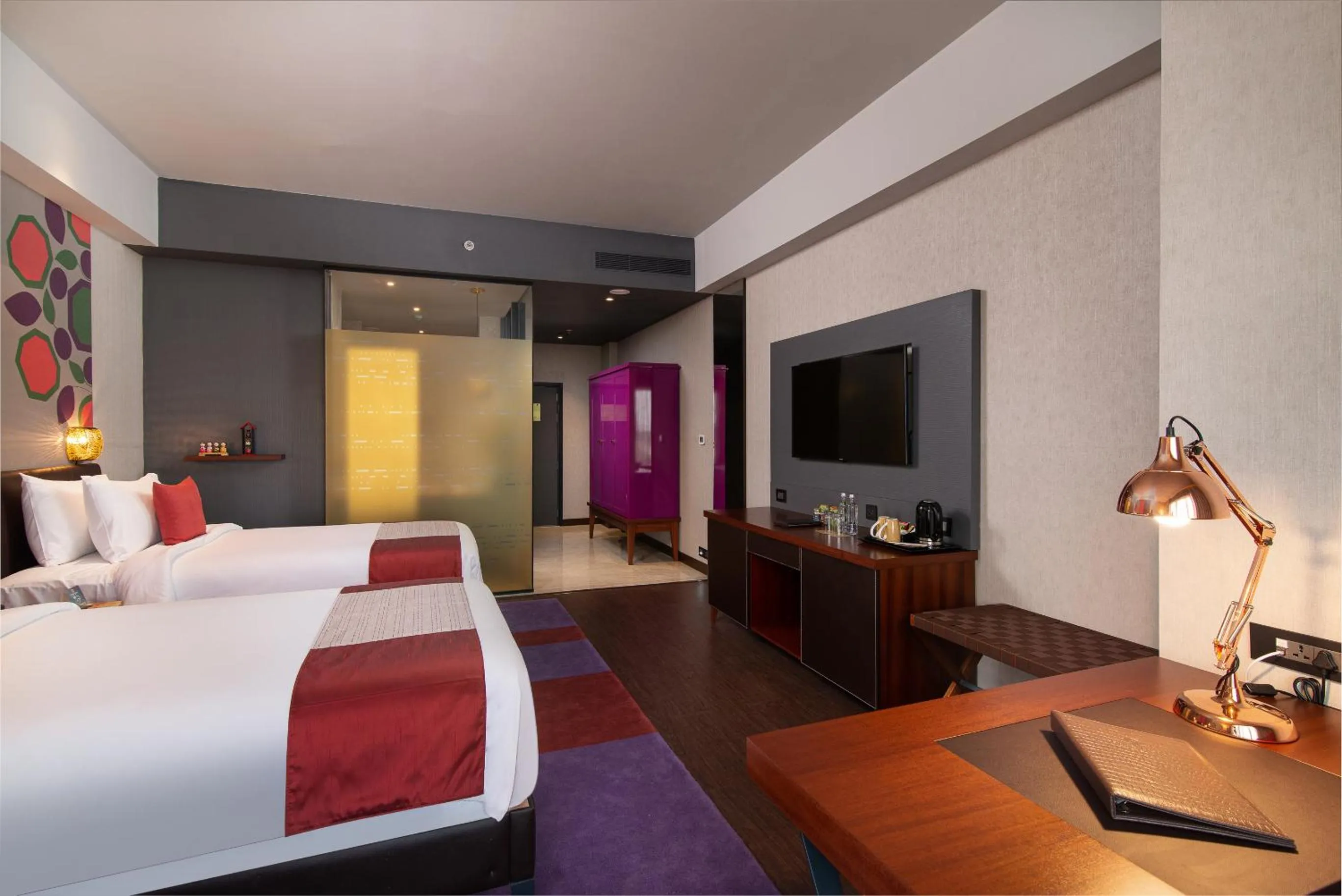 TV and multimedia, Bed in Grand Mercure Bengaluru at Gopalan Mall - An Accor Brand