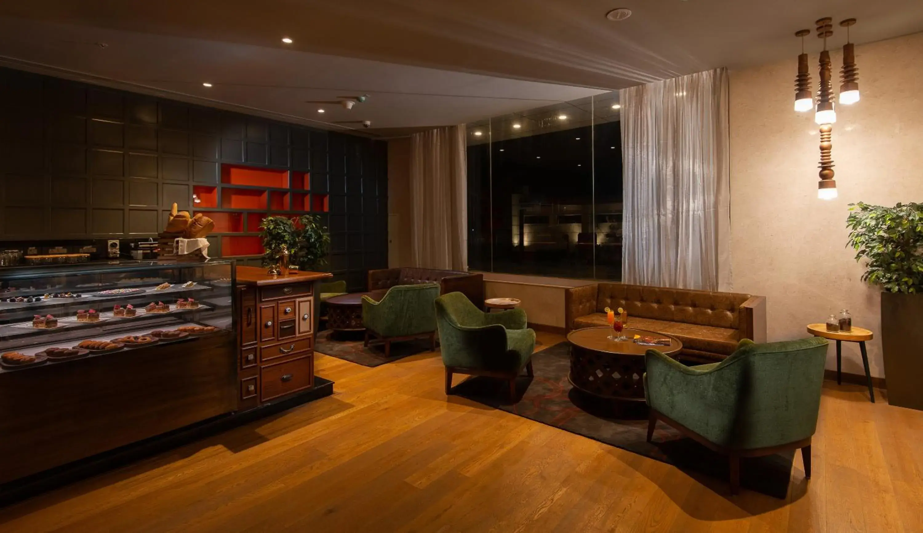 Lounge or bar in Grand Mercure Bengaluru at Gopalan Mall - An Accor Brand Lounge or bar in Grand Mercure Bengaluru at Gopalan Mall - An Accor Brand