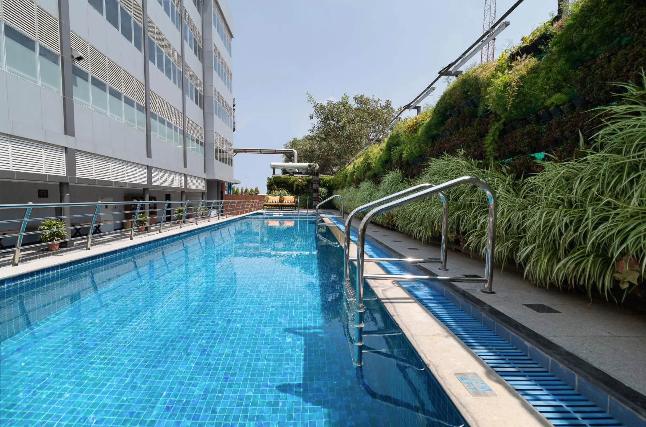 Swimming pool in Grand Mercure Bengaluru at Gopalan Mall - An Accor Brand Swimming pool in Grand Mercure Bengaluru at Gopalan Mall - An Accor Brand
