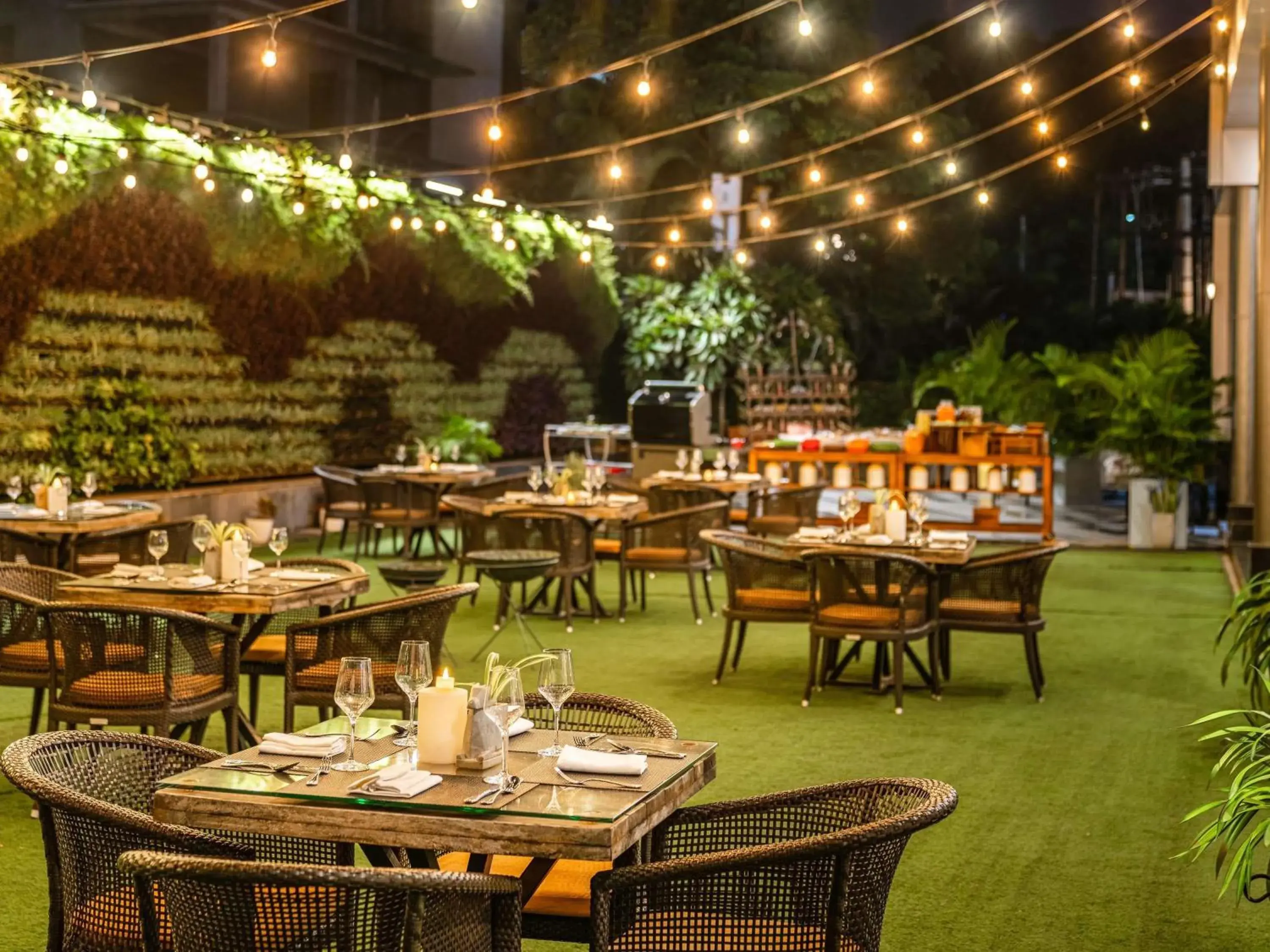 Lounge or bar in Grand Mercure Bengaluru at Gopalan Mall - An Accor Brand Lounge or bar in Grand Mercure Bengaluru at Gopalan Mall - An Accor Brand