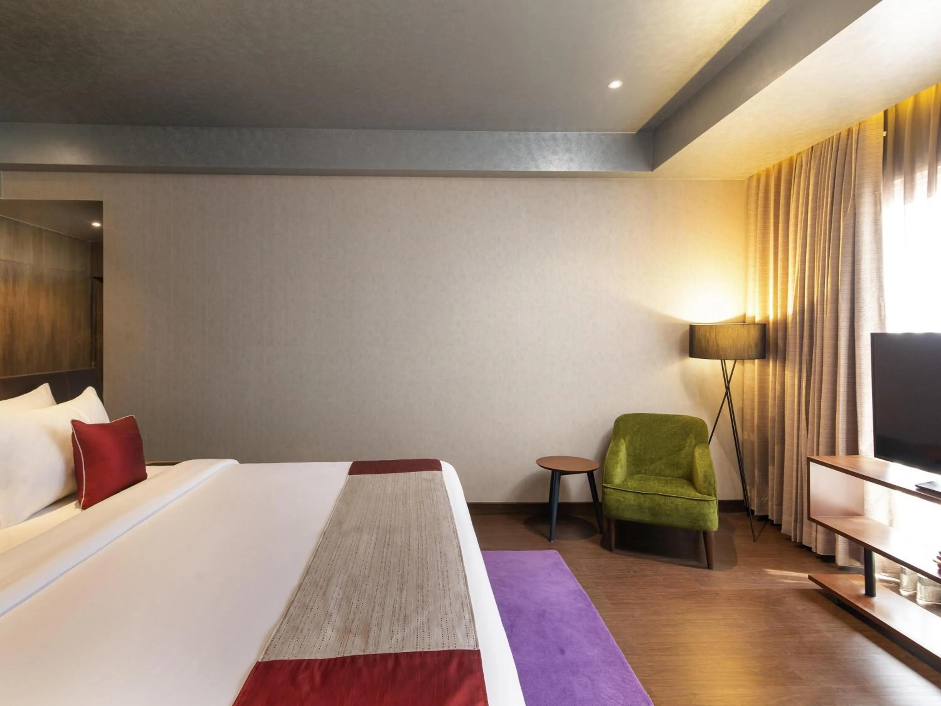 Bedroom, Bed in Grand Mercure Bengaluru at Gopalan Mall - An Accor Brand