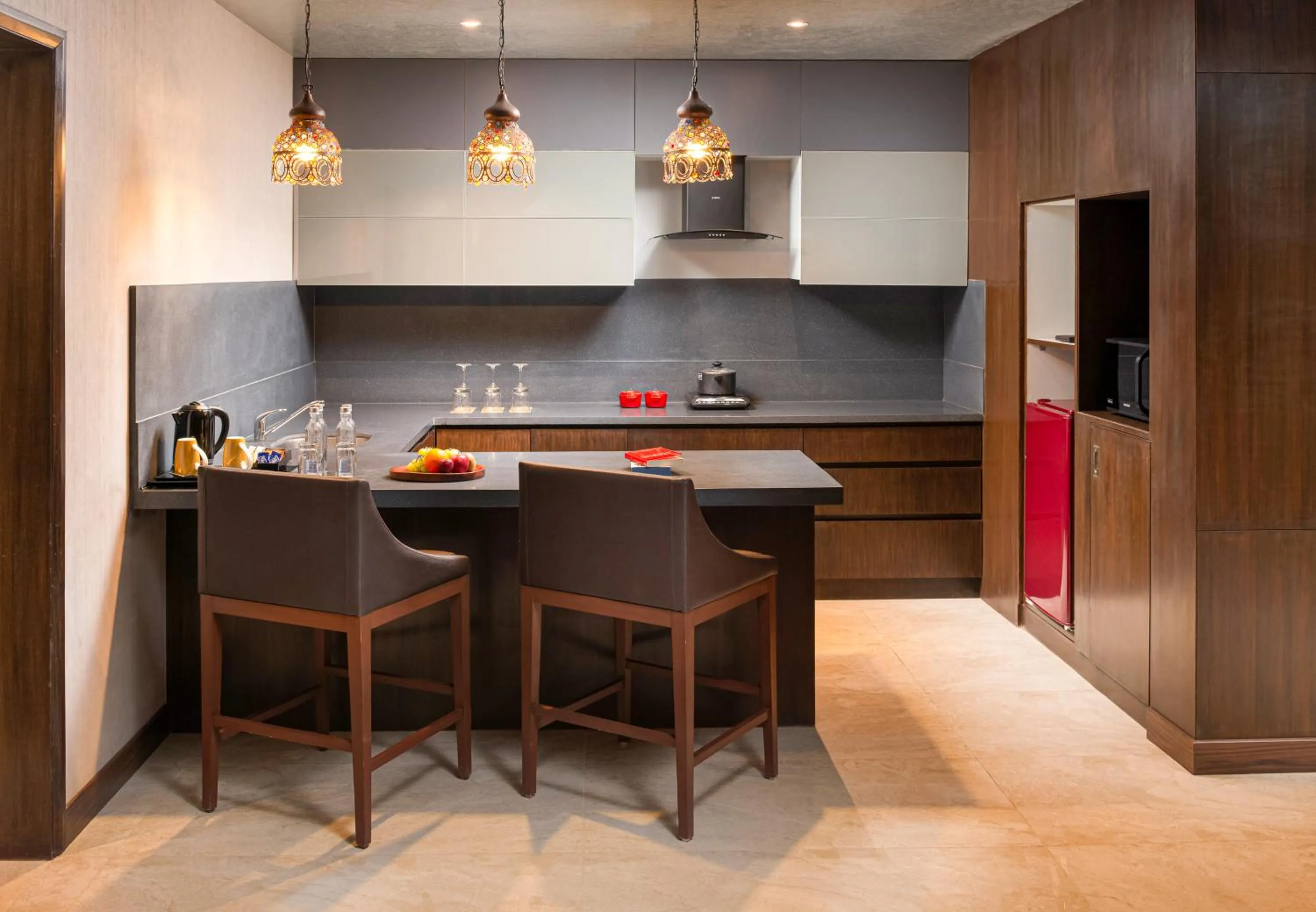 Kitchen or kitchenette in Grand Mercure Bengaluru at Gopalan Mall - An Accor Brand