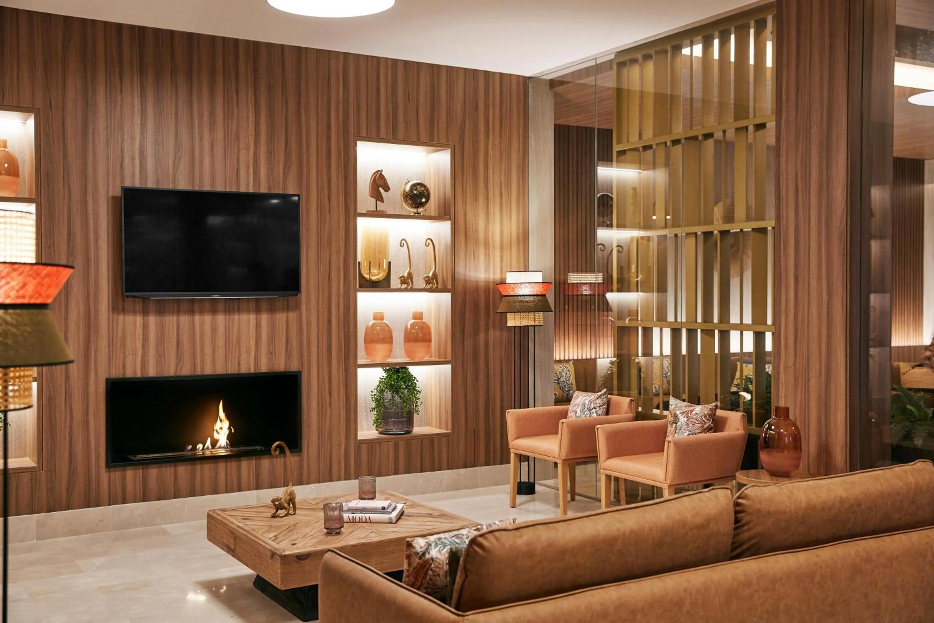 Lobby or reception in Zafiro Palace Andratx