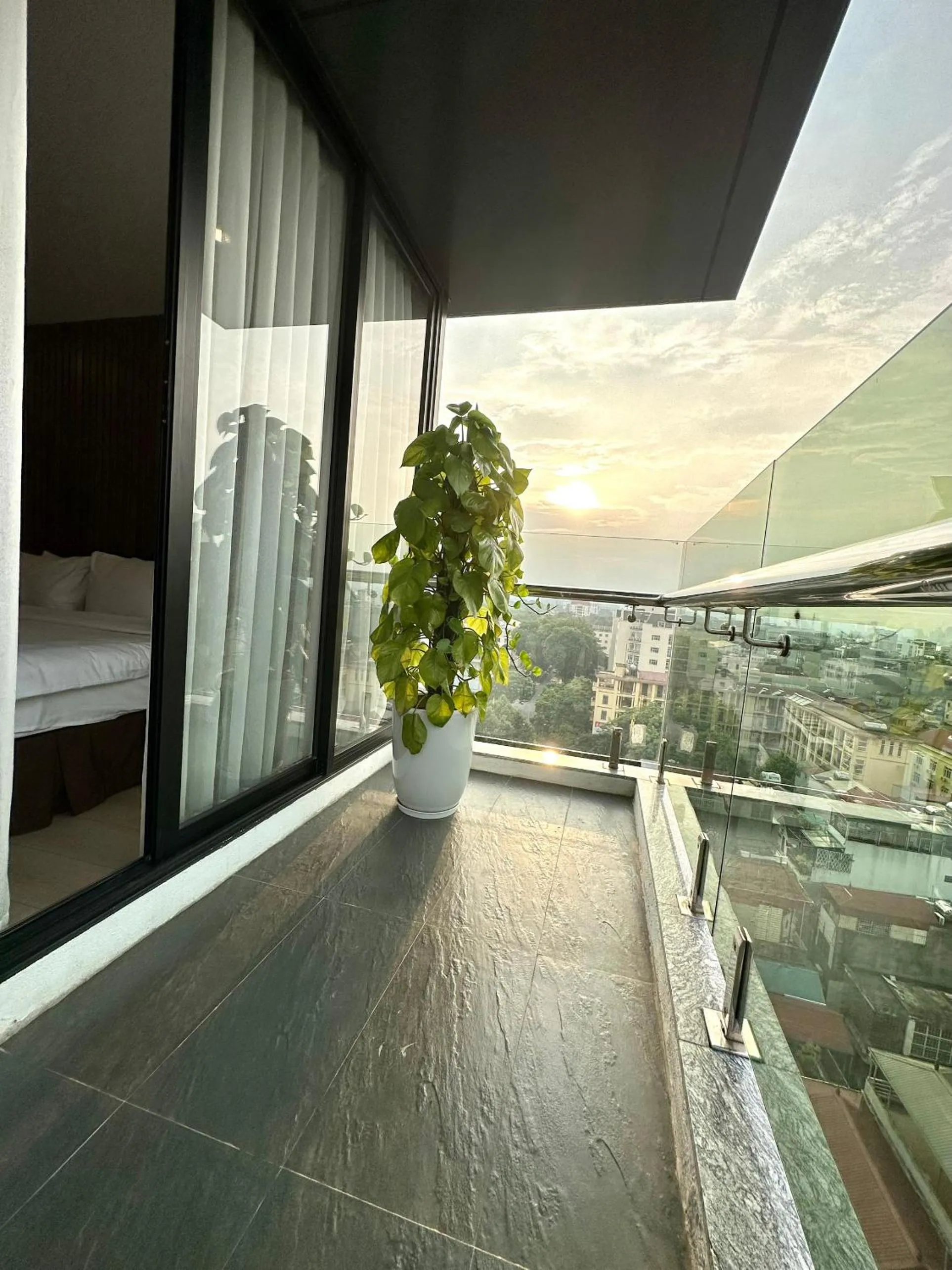 Balcony/Terrace in HNC Premier Hotel & Residences