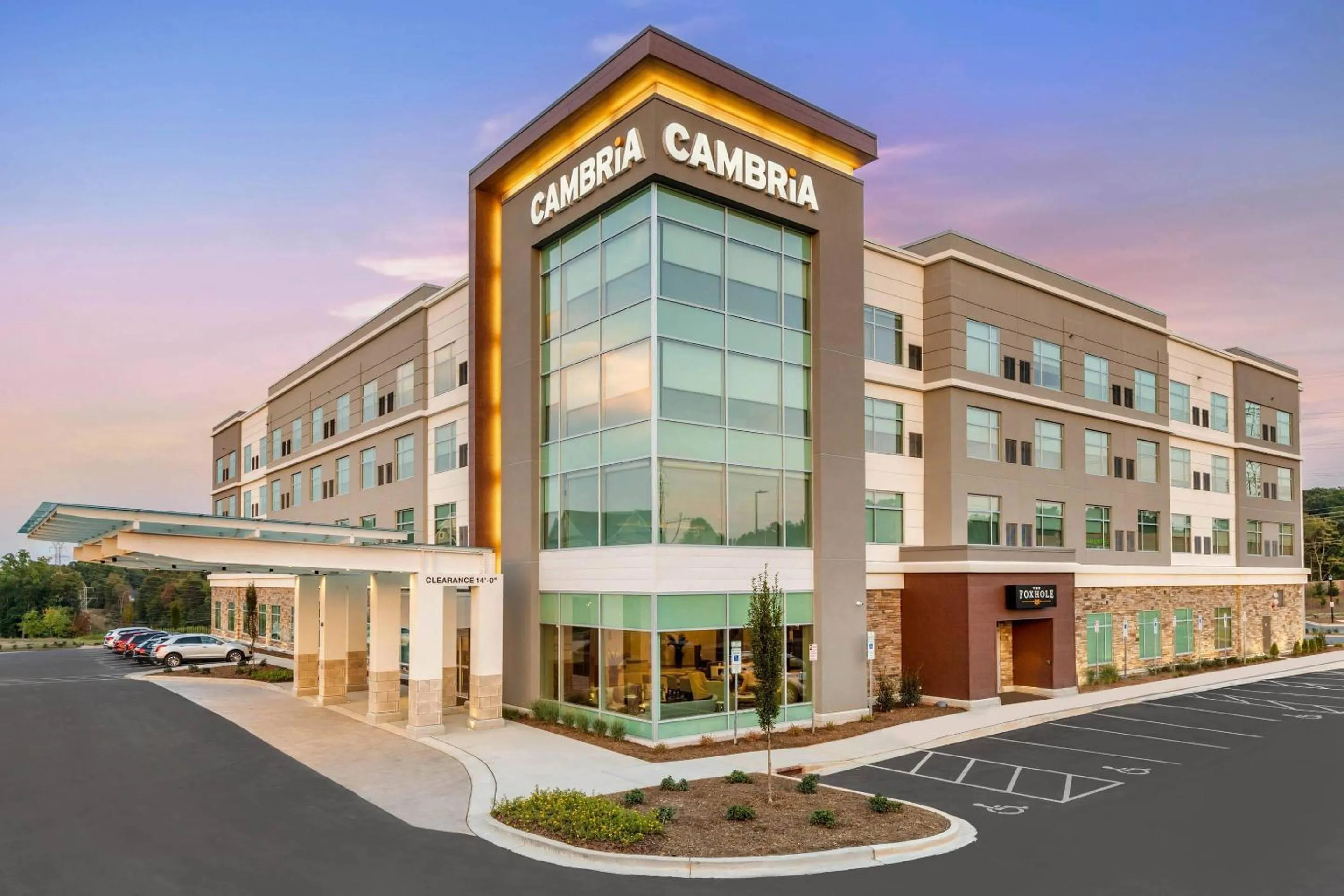 Property building in Cambria Hotel Fort Mill