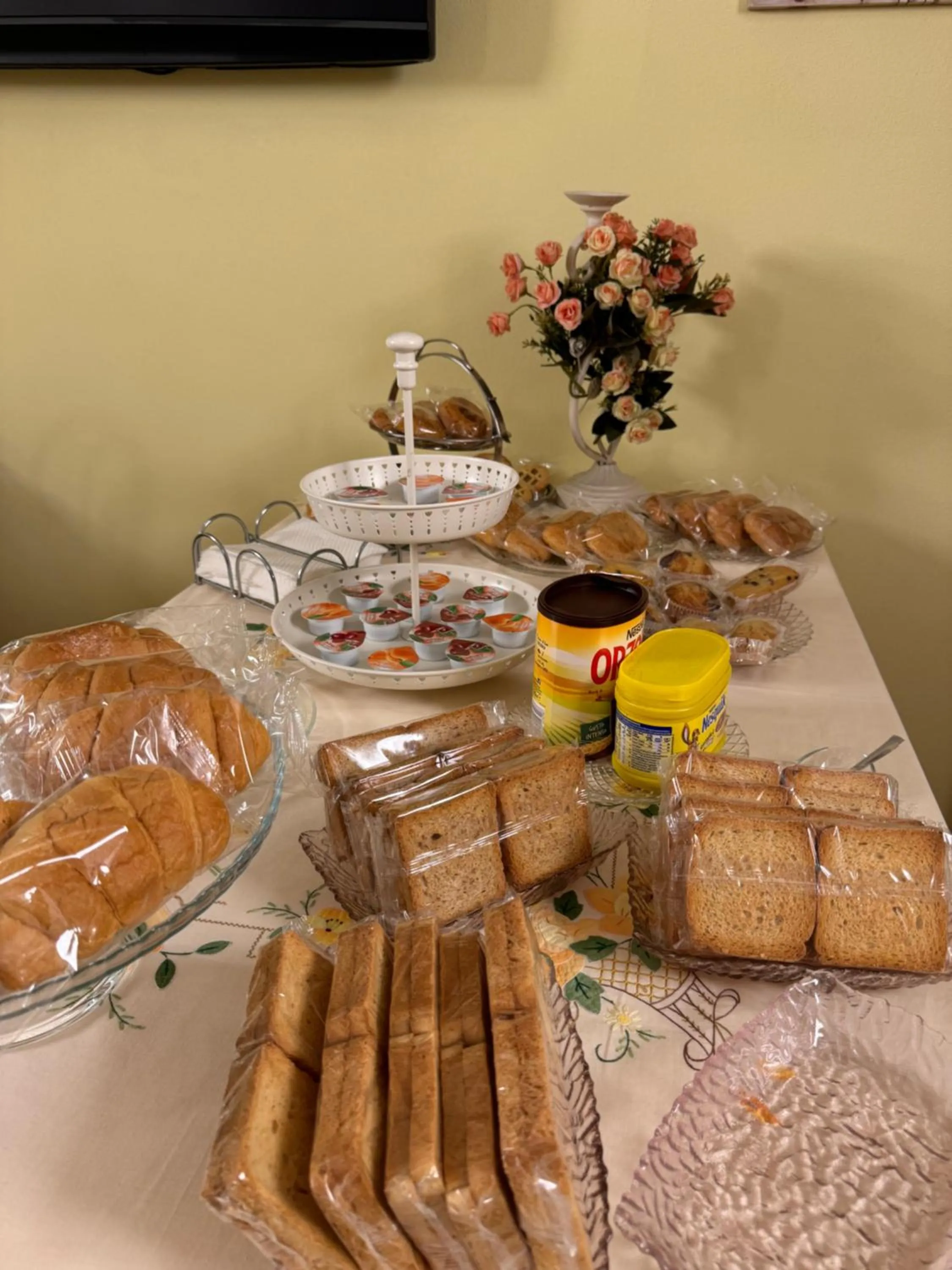 Food and drinks in B&B Fiorentino