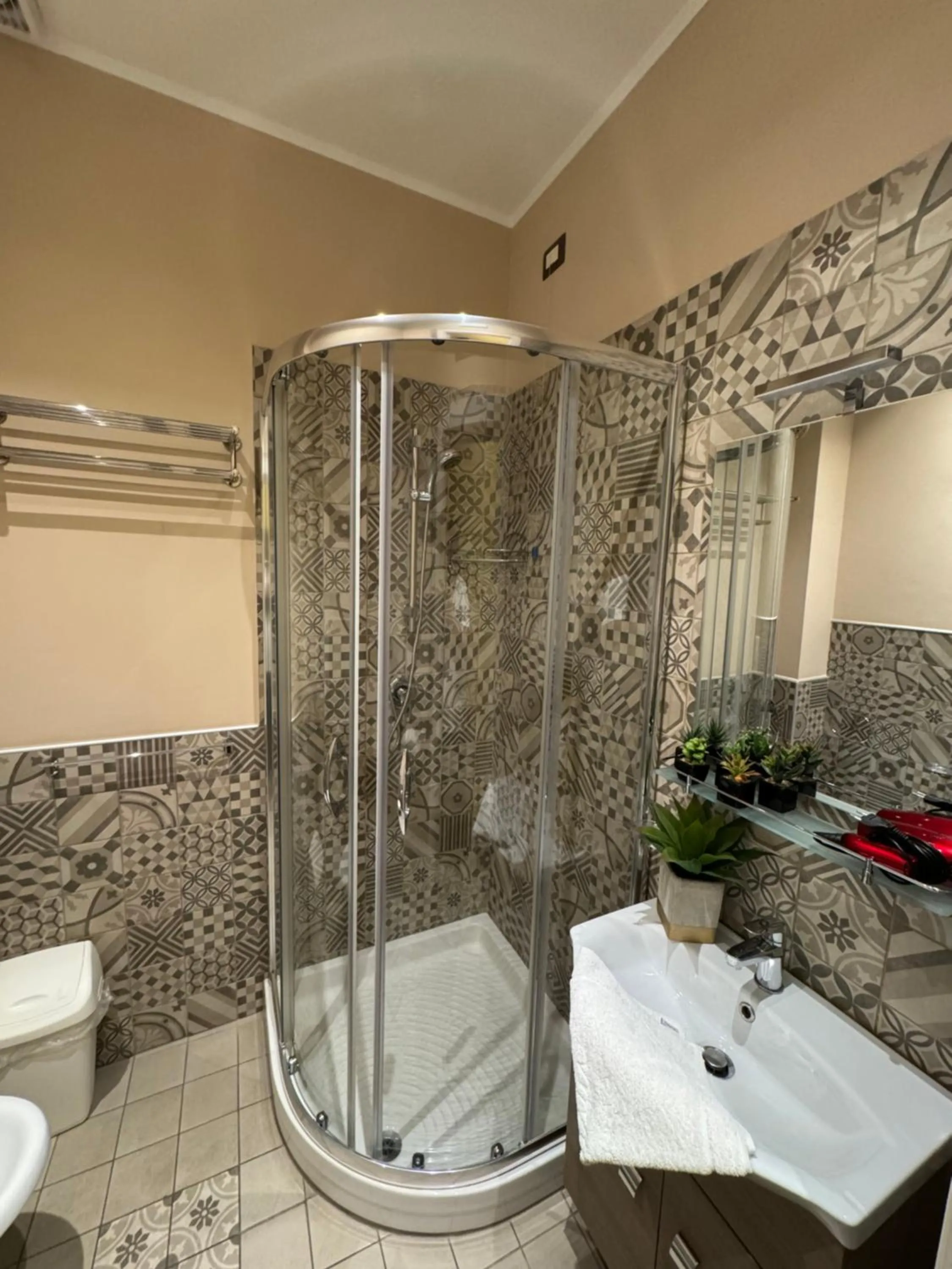 Shower in B&B Fiorentino