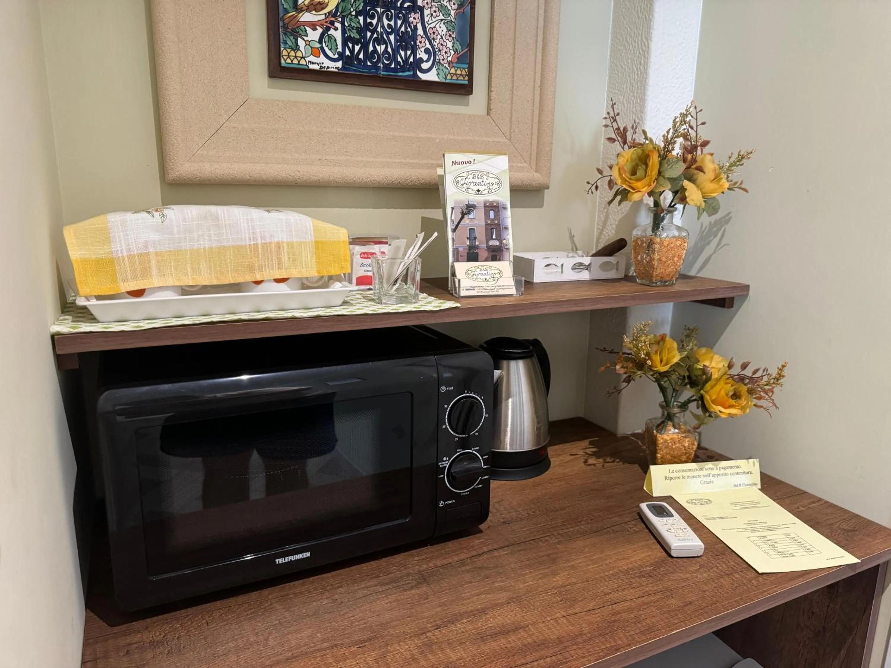 Kitchen or kitchenette in B&B Fiorentino