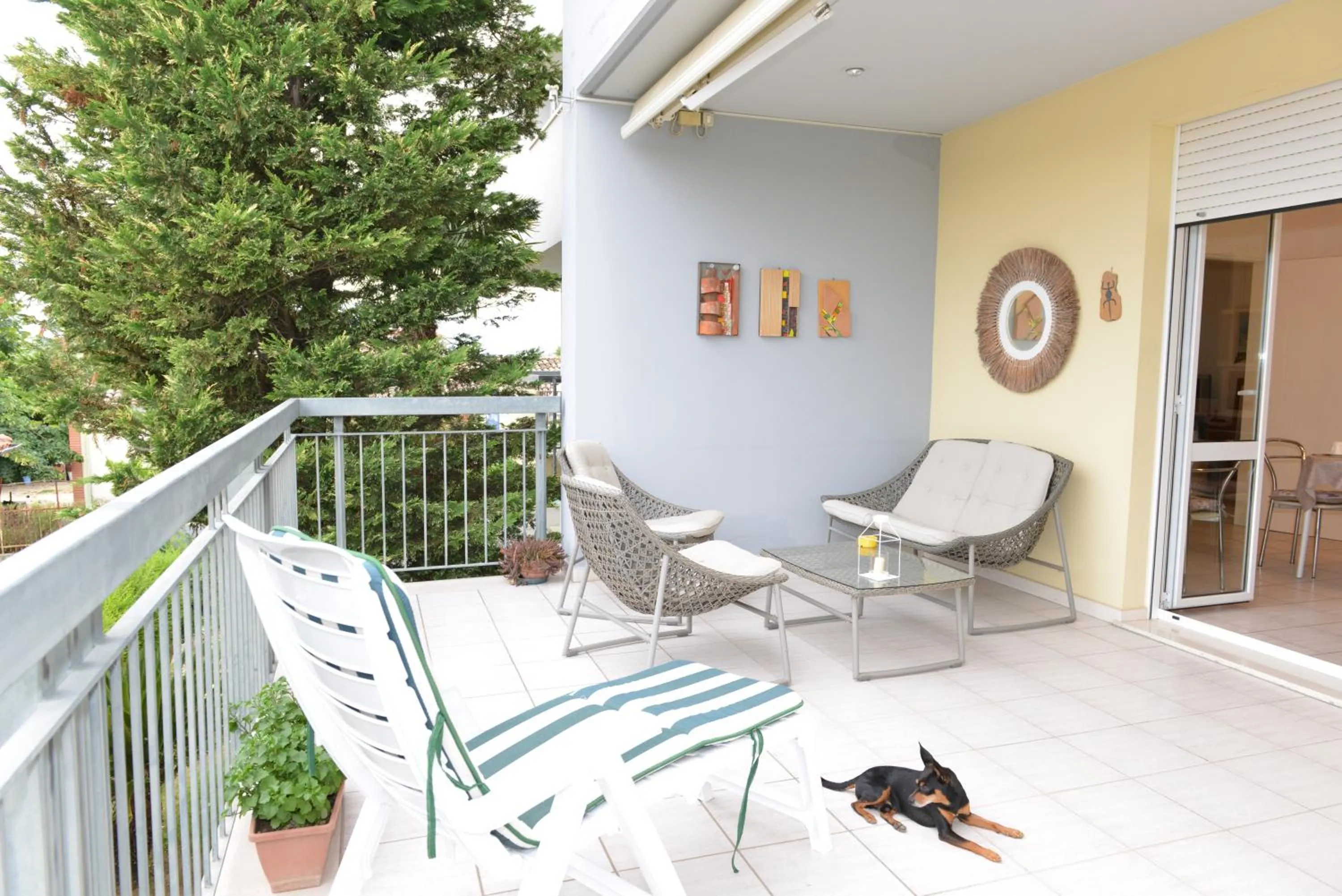 Balcony/Terrace in B&B LA CASA DEL CASALE