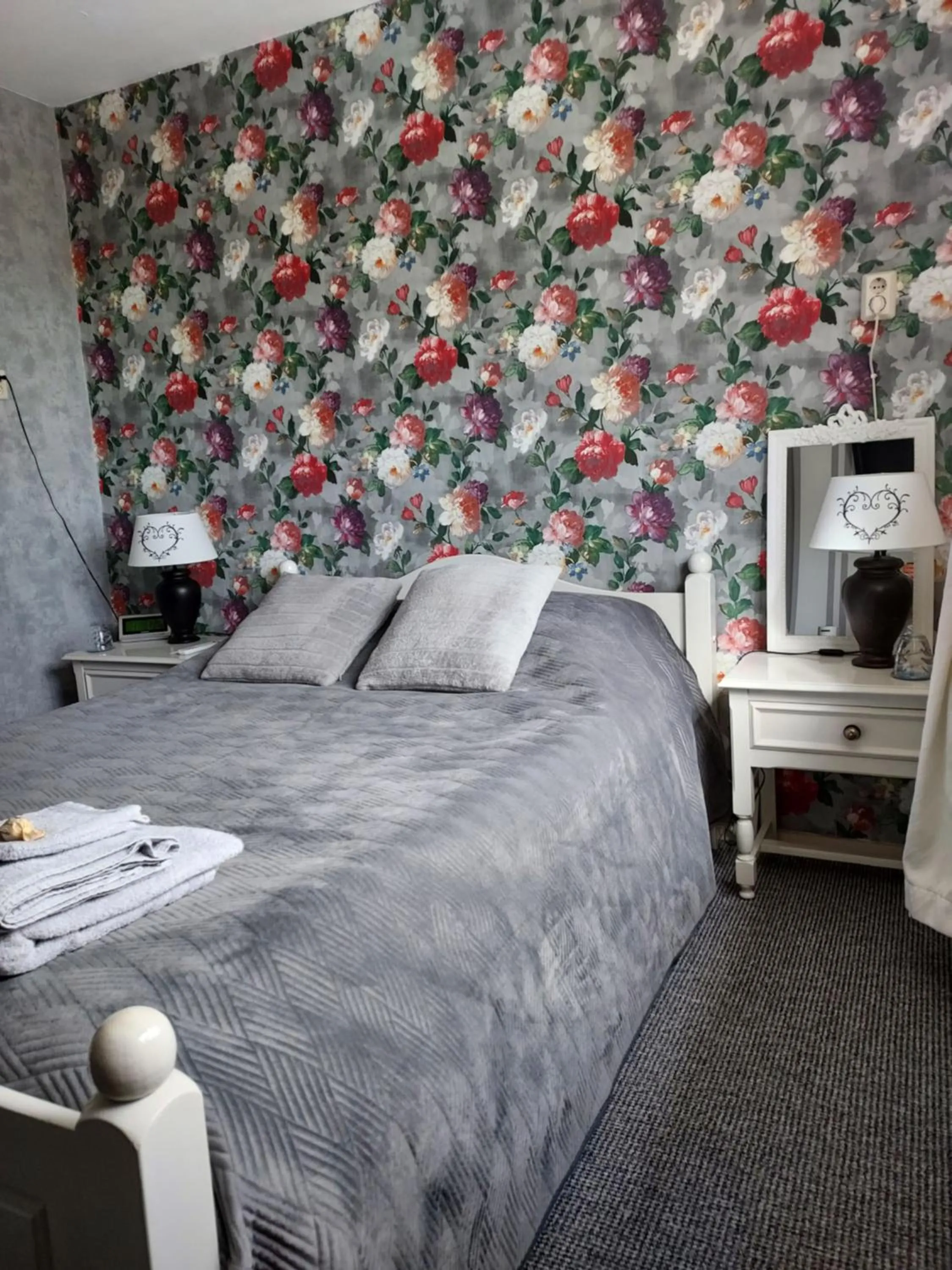 Bed in Familie Postma B&B Anjum