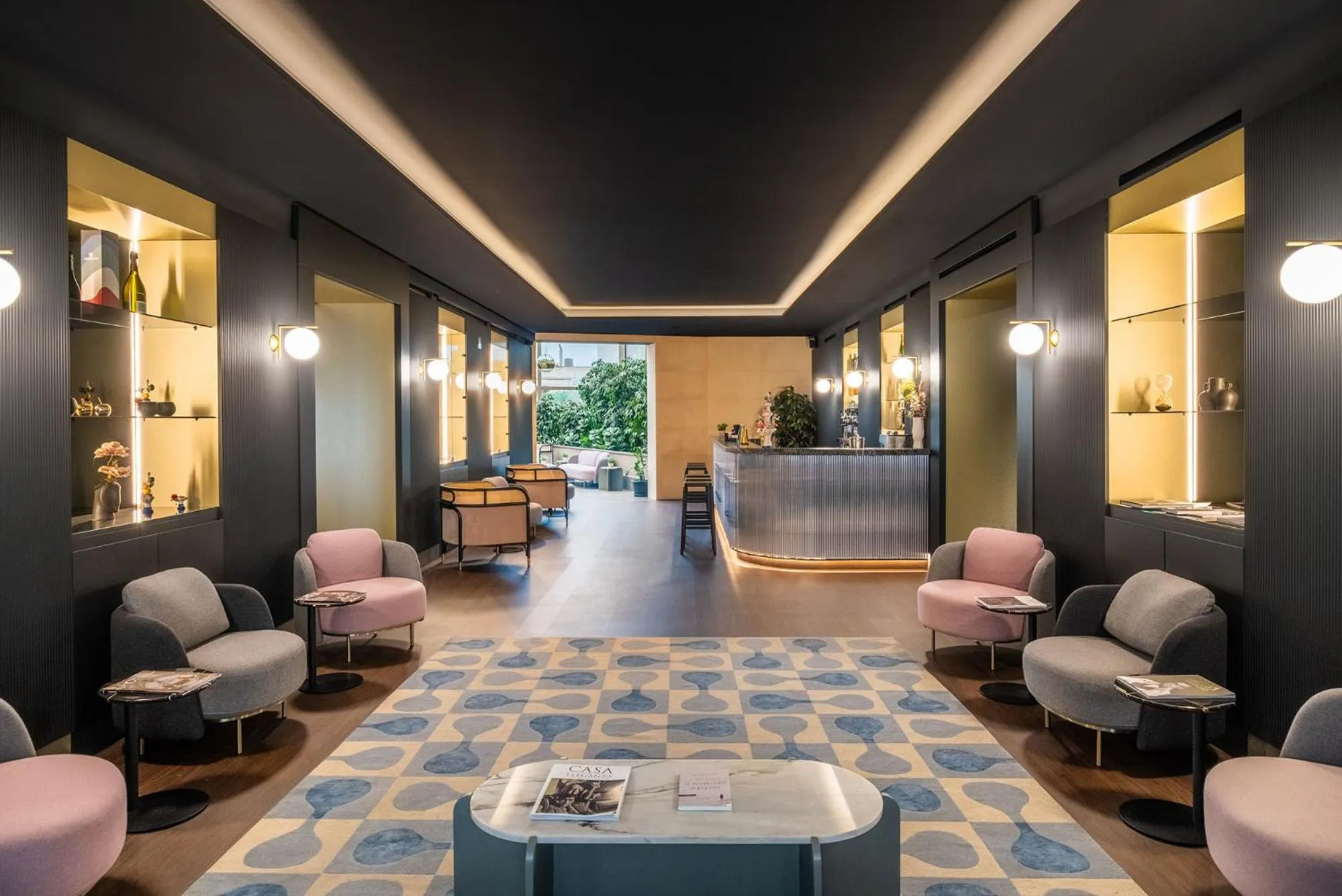 Lounge or bar in Eurostars Matera La Suite