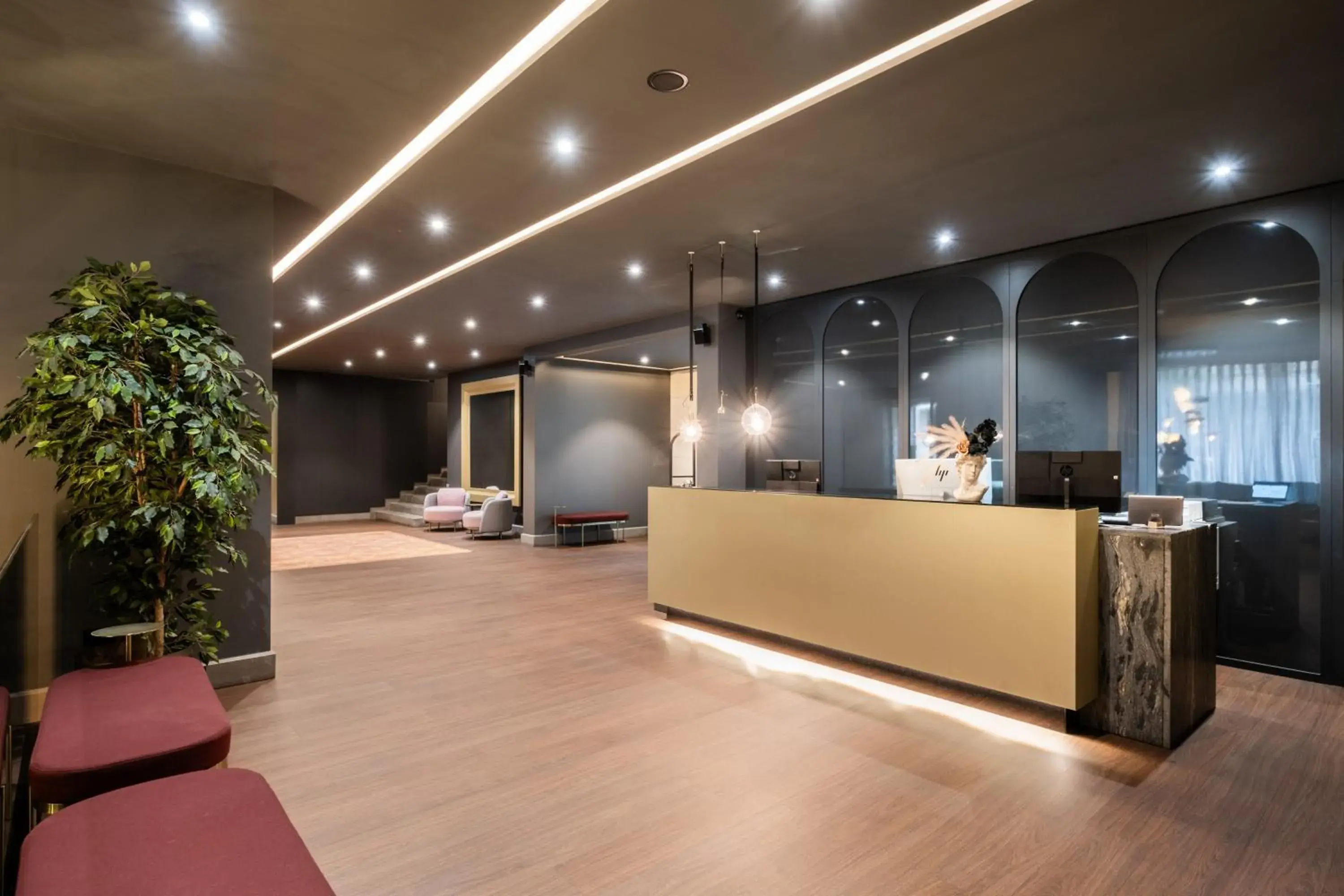 Lobby or reception in Eurostars Matera La Suite Lobby or reception in Eurostars Matera La Suite