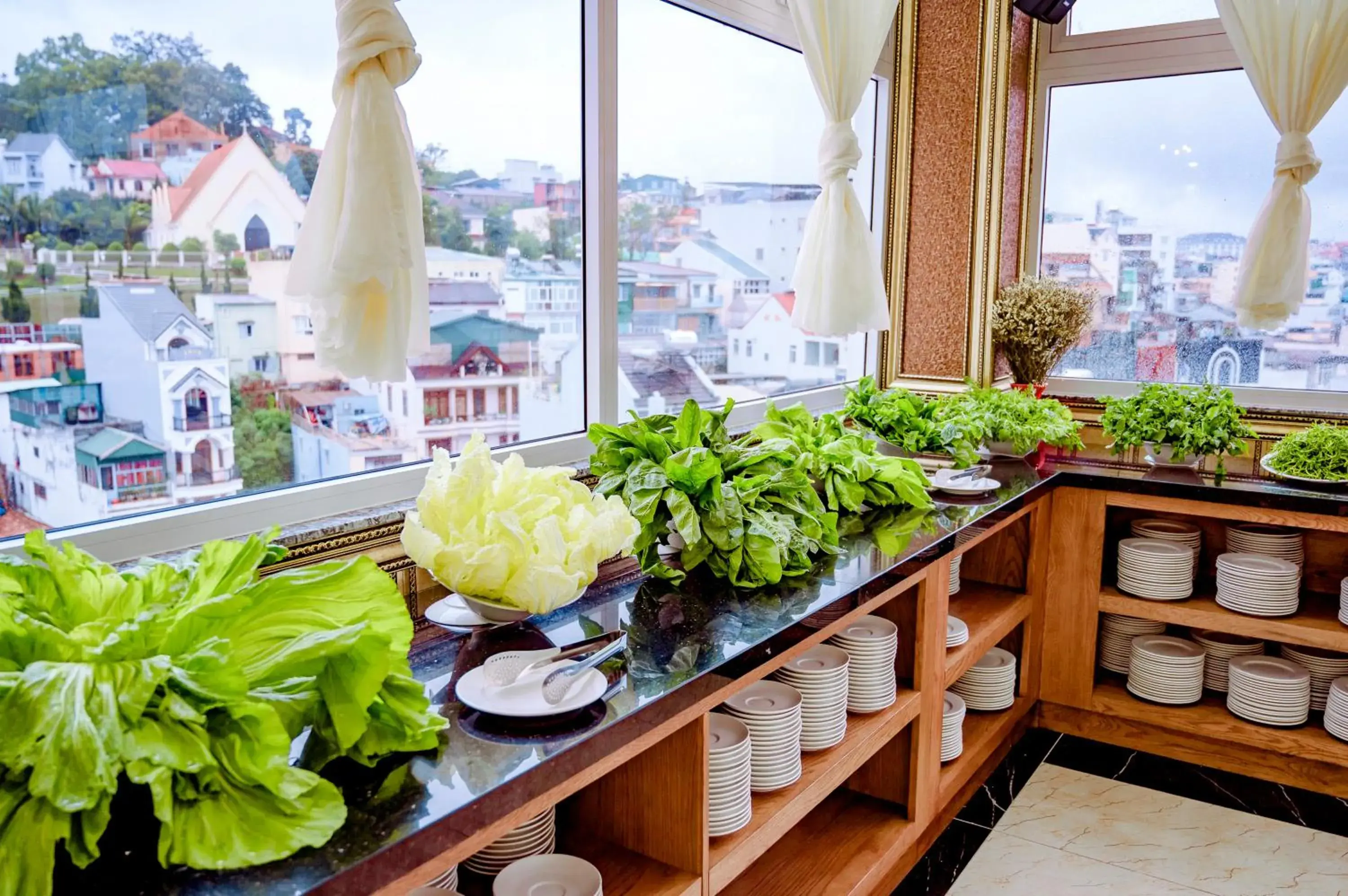 Breakfast in Queen T&T Dalat Hotel Breakfast in Queen T&T Dalat Hotel