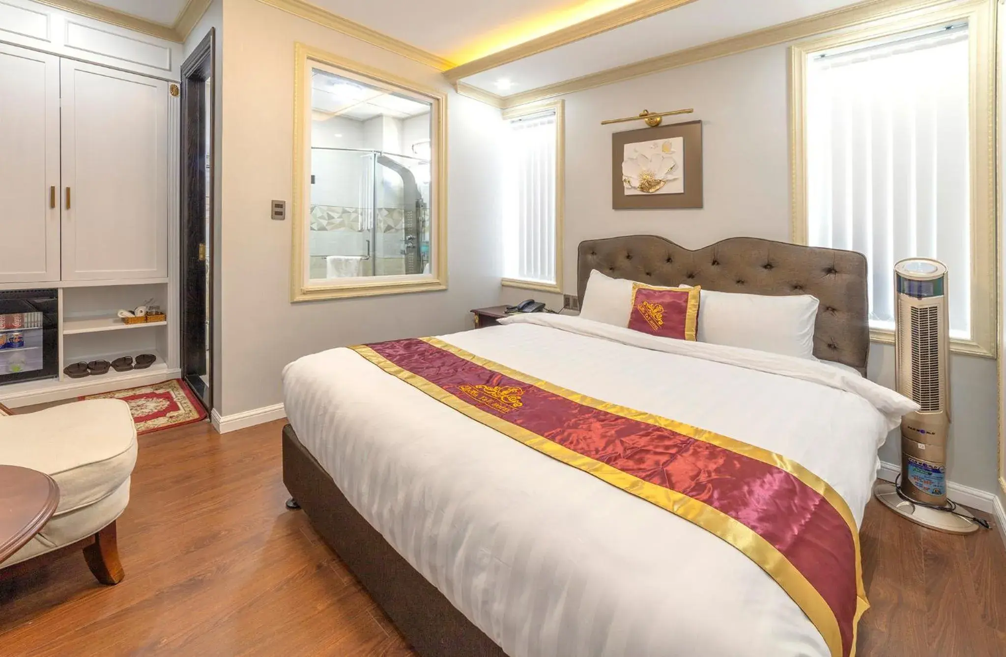 Bedroom, Bed in Queen T&T Dalat Hotel Bedroom, Bed in Queen T&T Dalat Hotel