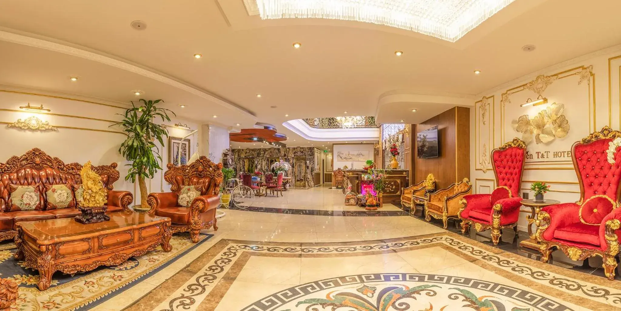 Lobby or reception in Queen T&T Dalat Hotel Lobby or reception in Queen T&T Dalat Hotel