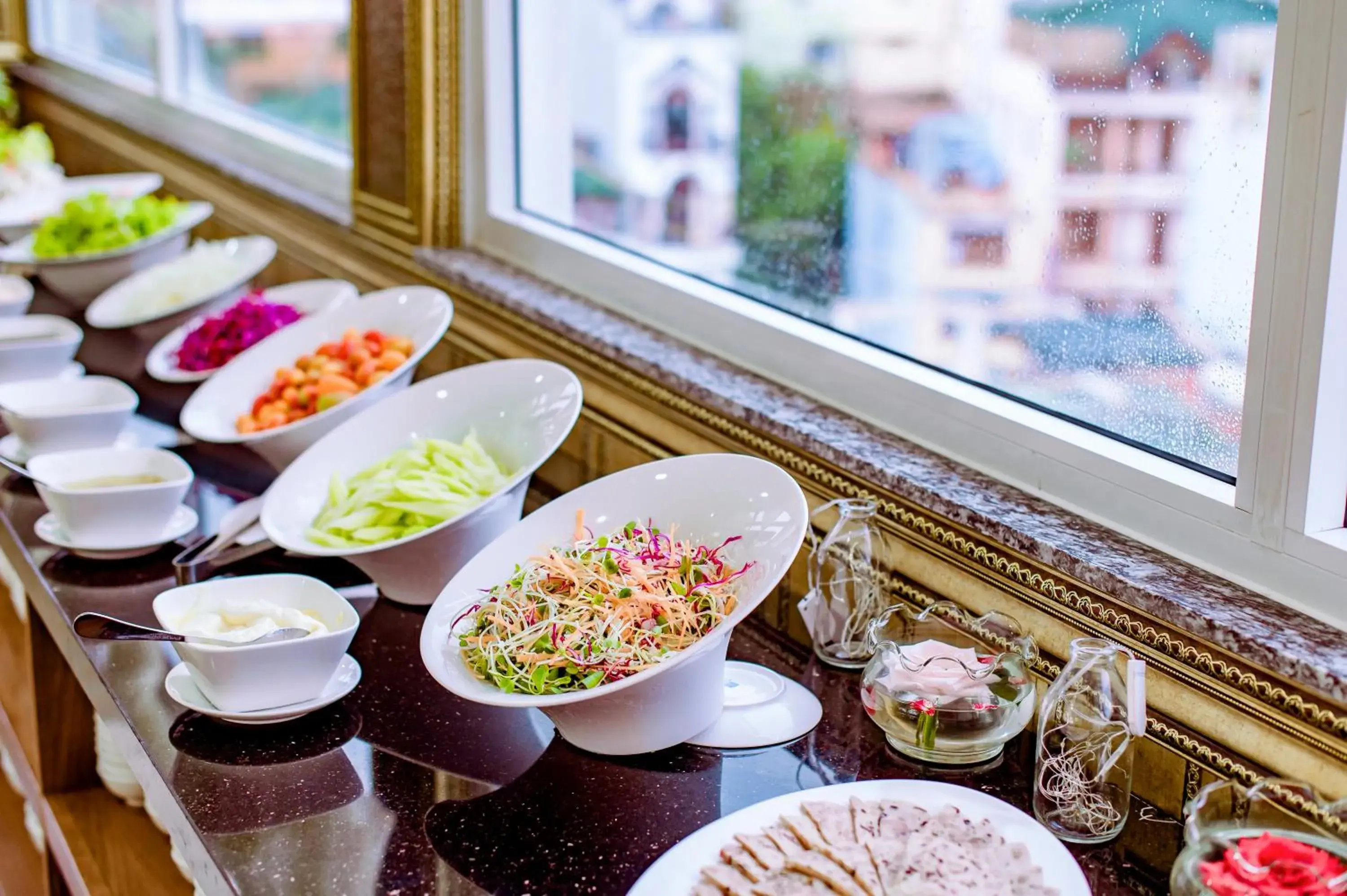 Breakfast in Queen T&T Dalat Hotel Breakfast in Queen T&T Dalat Hotel