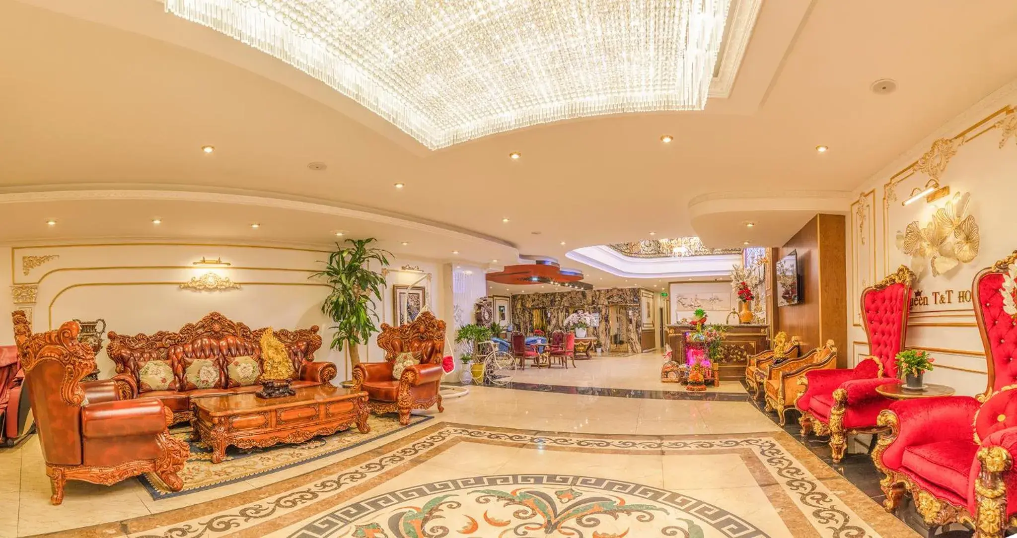 Lobby or reception in Queen T&T Dalat Hotel Lobby or reception in Queen T&T Dalat Hotel