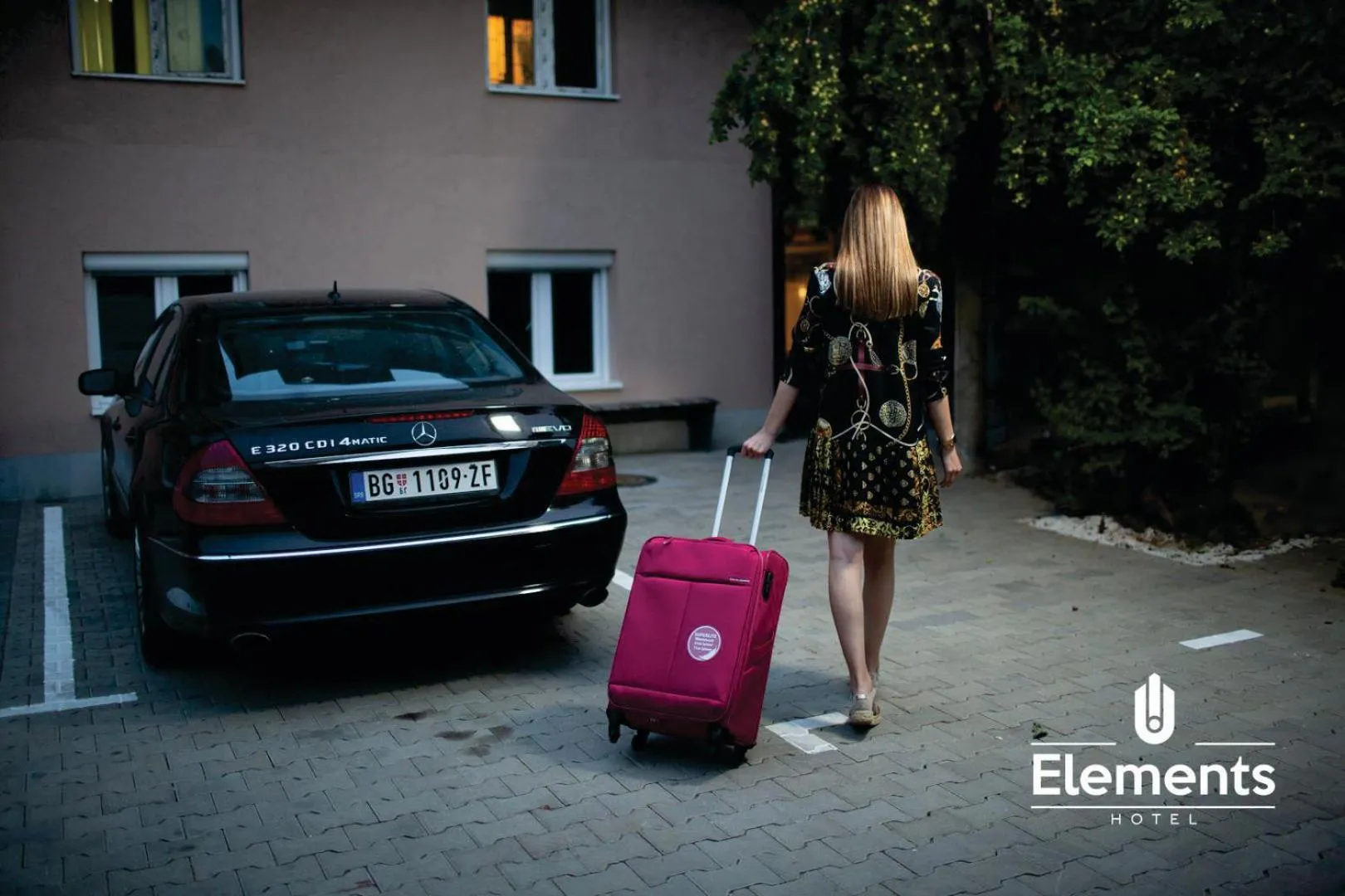 Facade/entrance in Hotel Elements