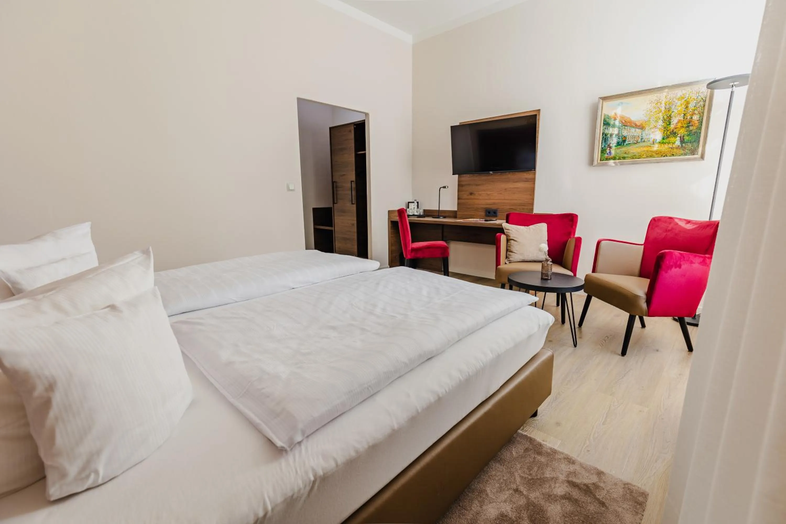 Bed in Hotel zur Fürstabtei