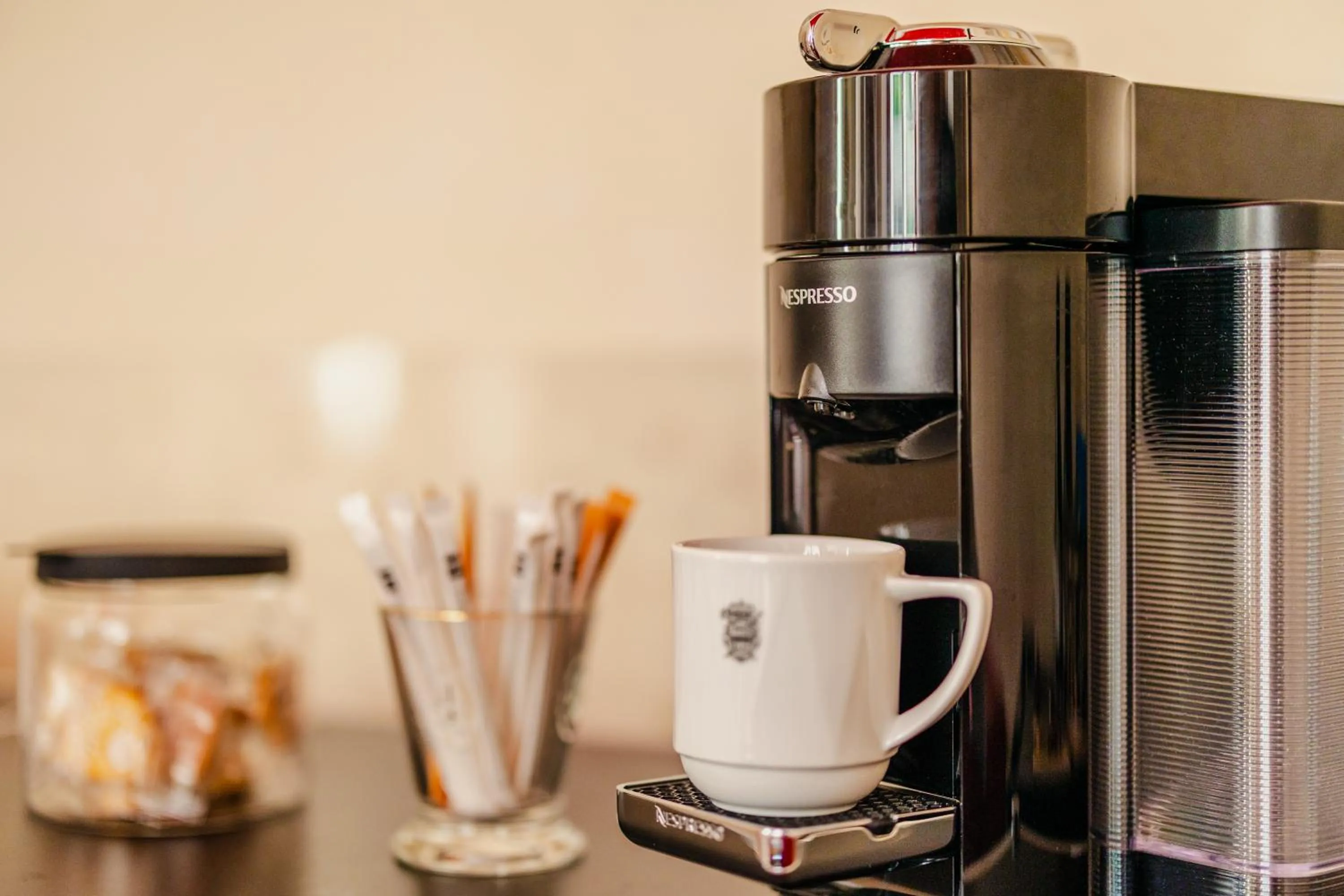Coffee/tea facilities in Hotel zur Fürstabtei