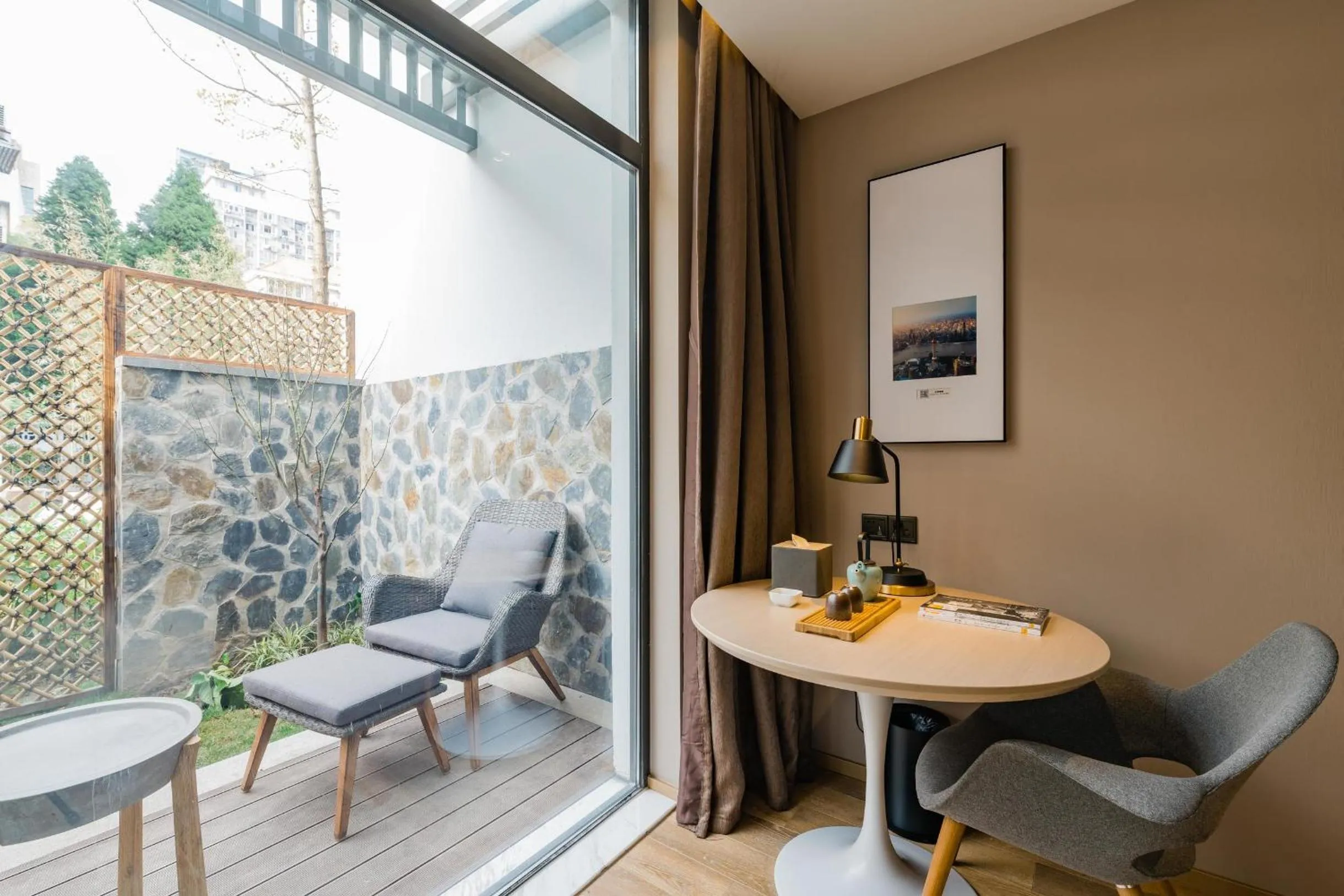 Seating area in Atour S Hotel Lujiazui Oriental Pearl Shanghai