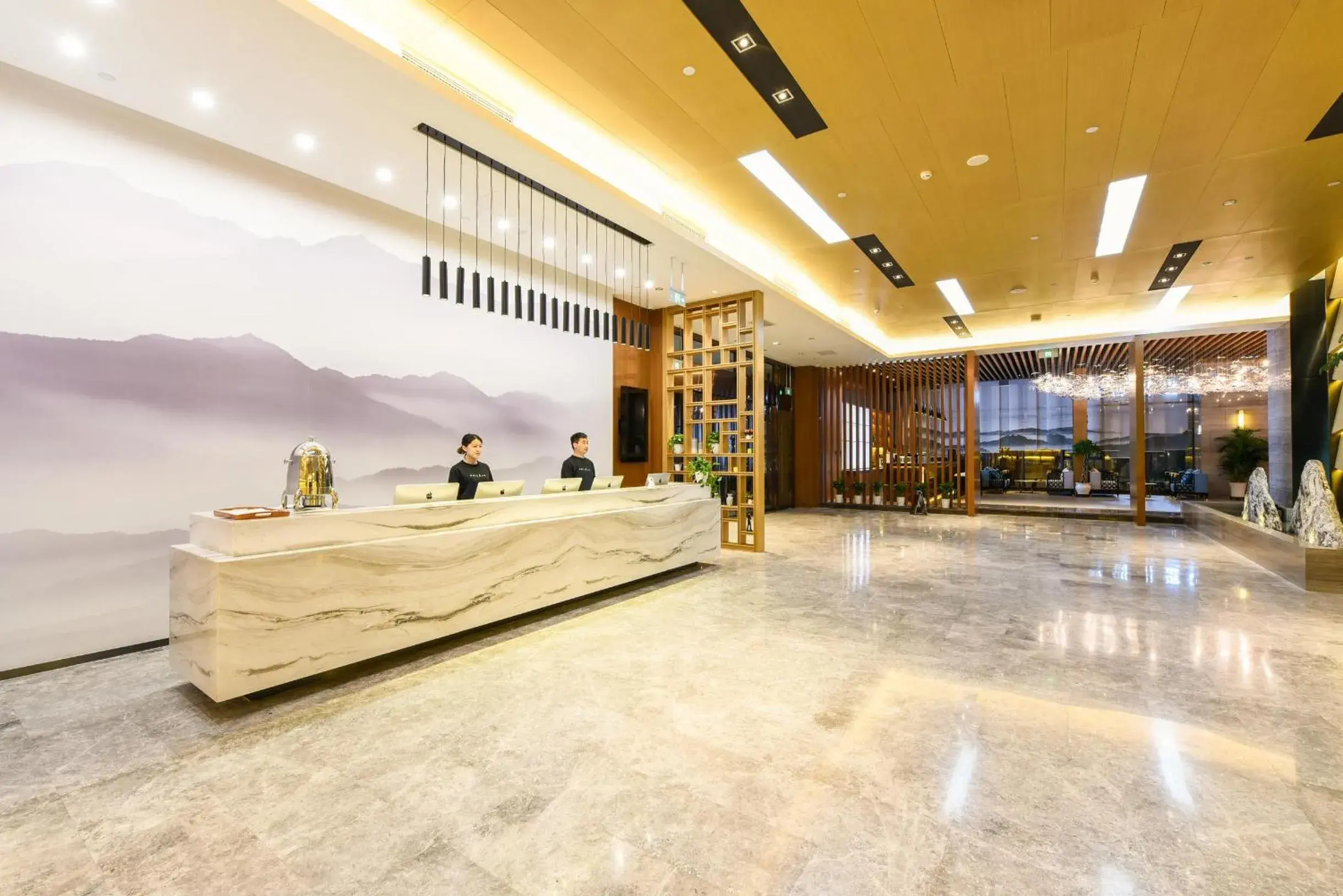 Lobby or reception in Atour Hotel High Tech Changchun Lobby or reception in Atour Hotel High Tech Changchun