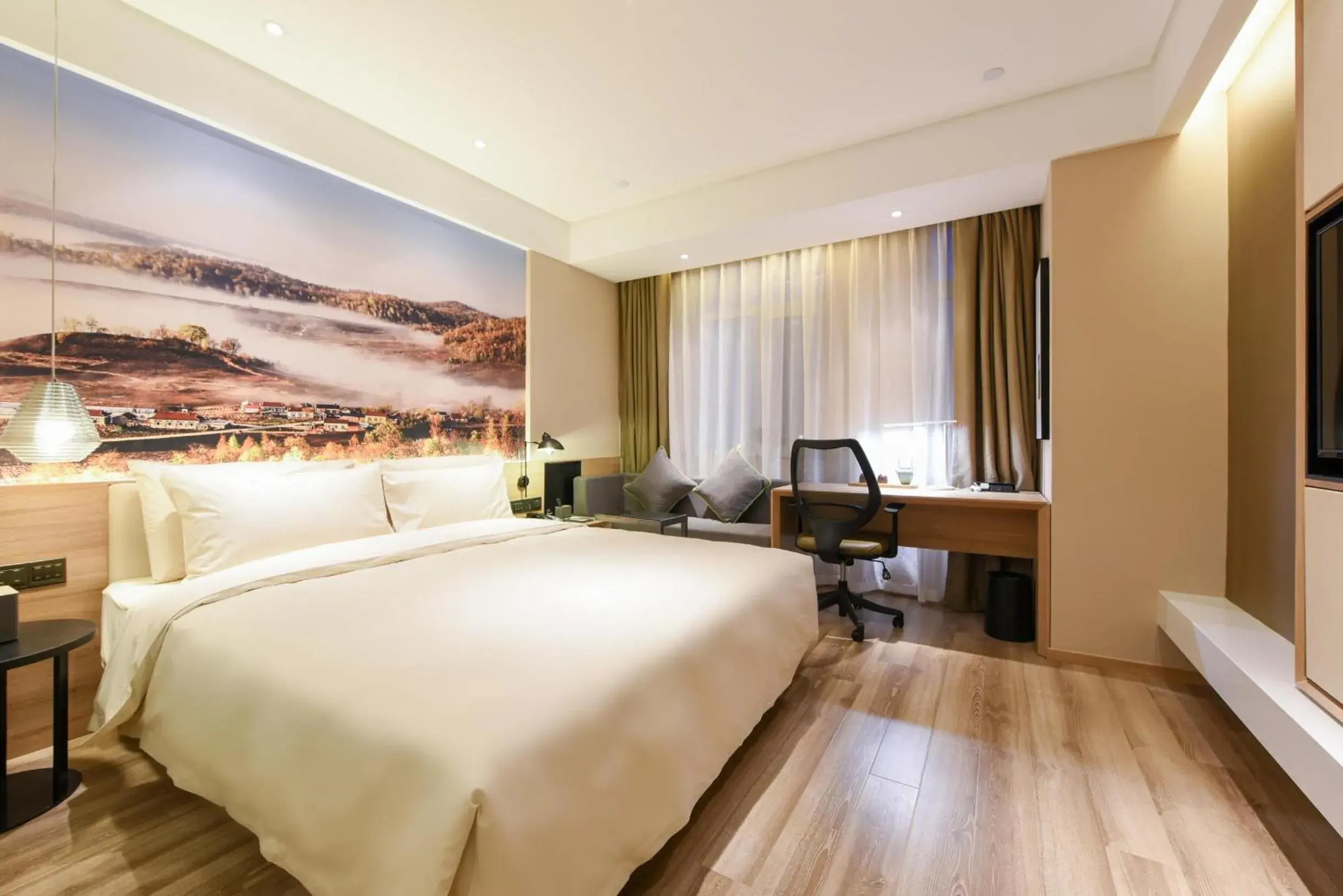 Bed in Atour Hotel High Tech Changchun Bed in Atour Hotel High Tech Changchun