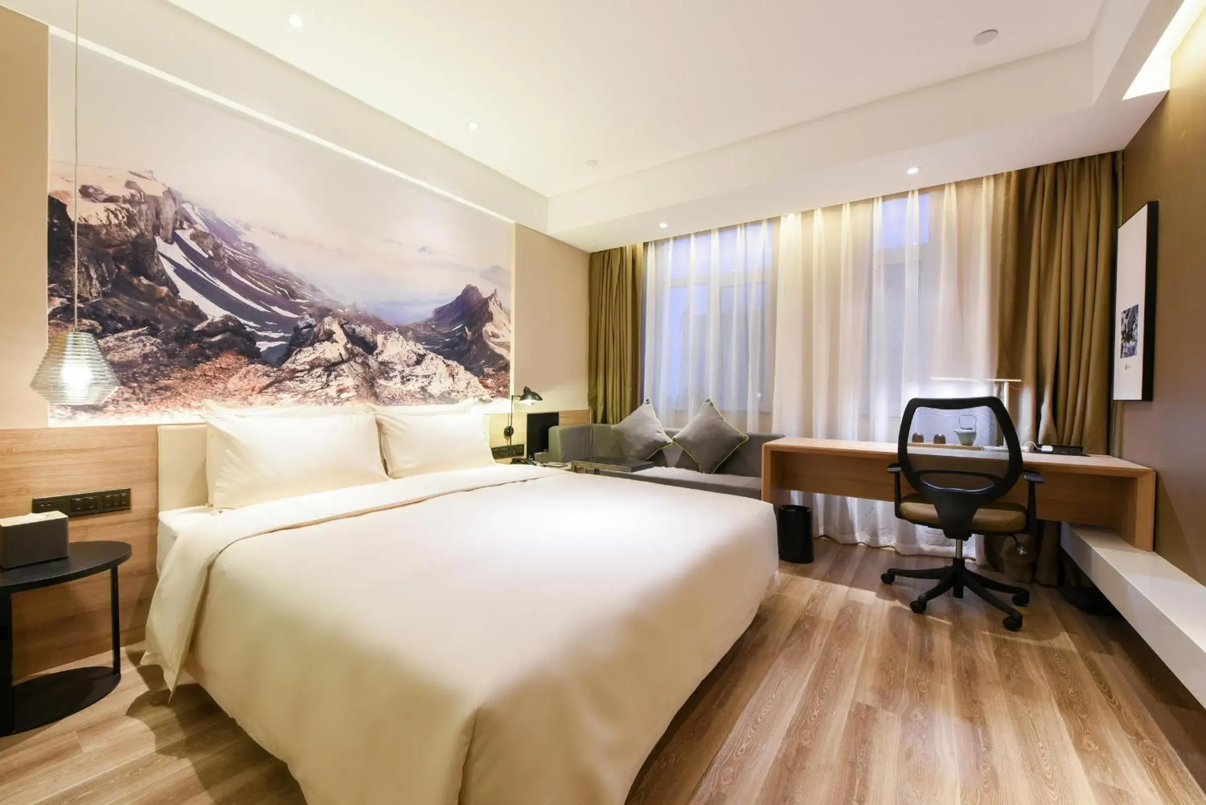 Bed in Atour Hotel High Tech Changchun Bed in Atour Hotel High Tech Changchun