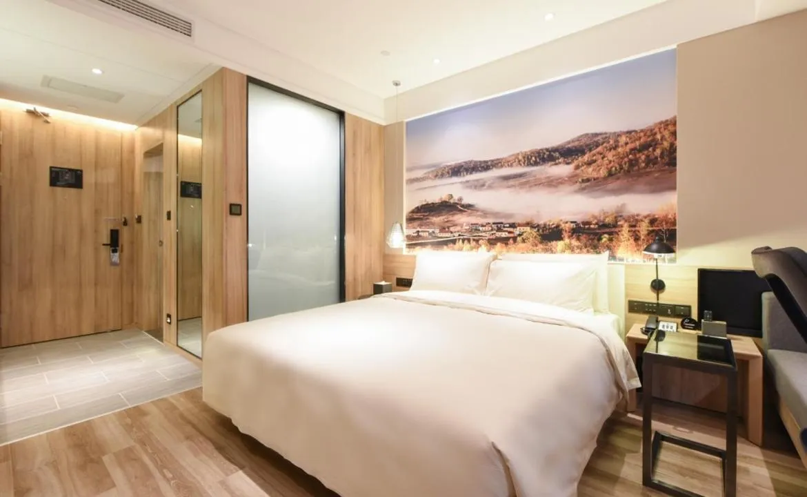 Bed in Atour Hotel High Tech Changchun