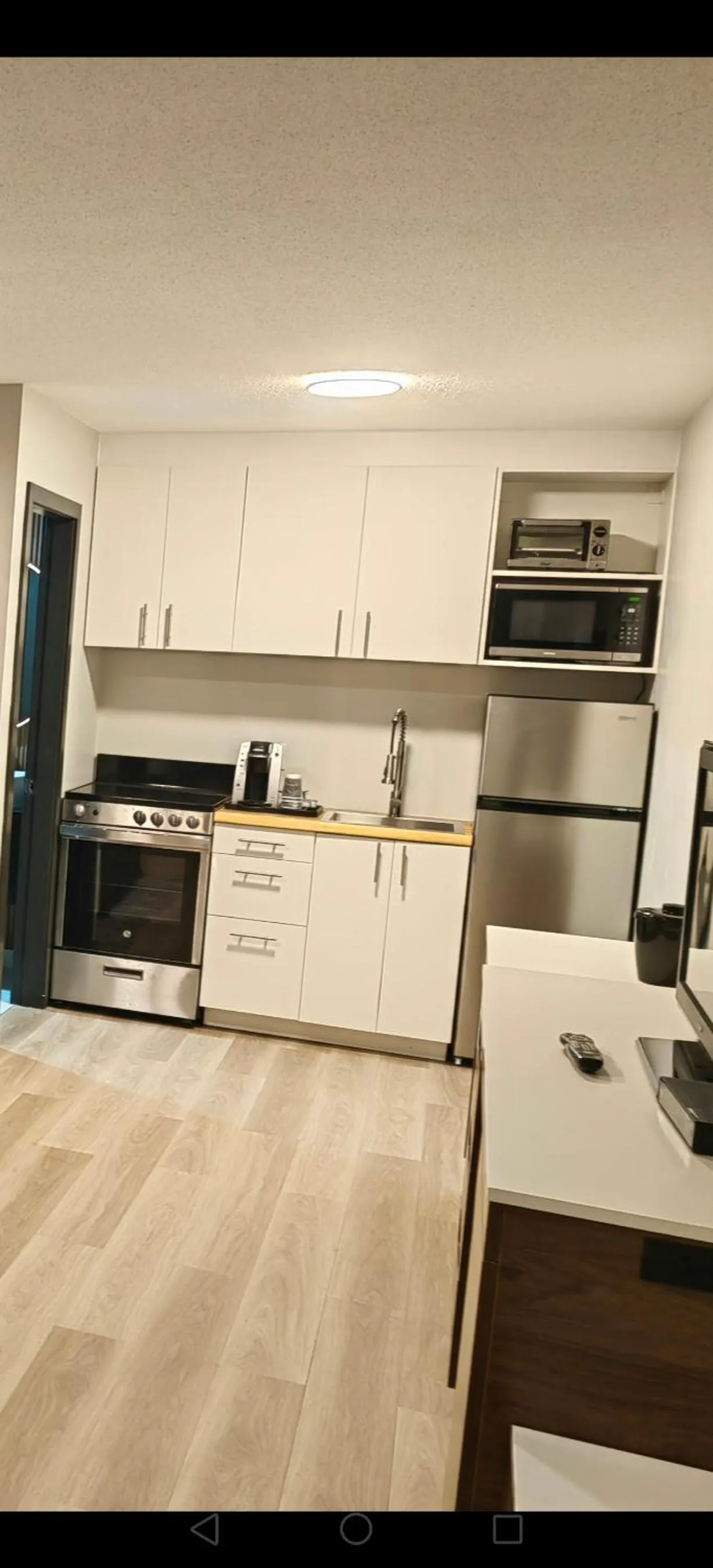 Kitchen or kitchenette in VIP Motel