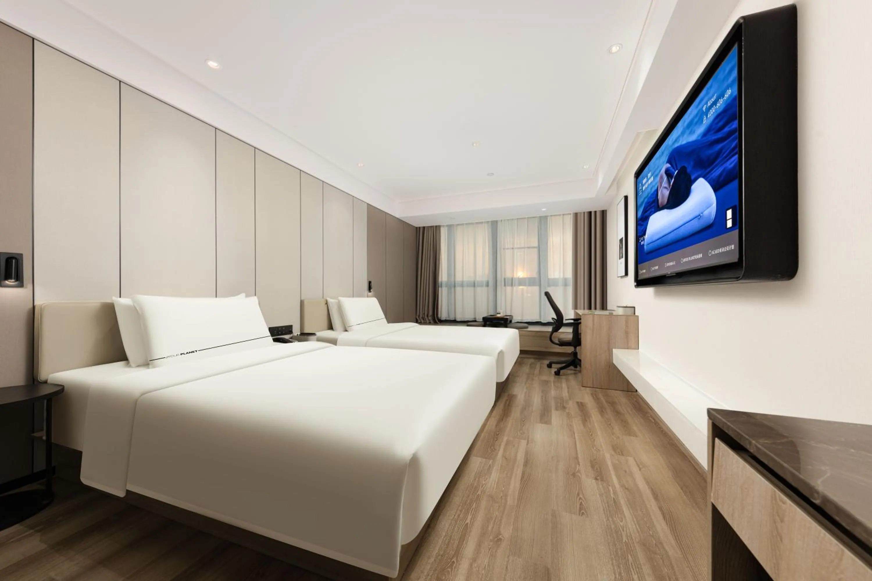 Bed in Atour Hotel Three Lanes and Seven Alleys Fuzhou
