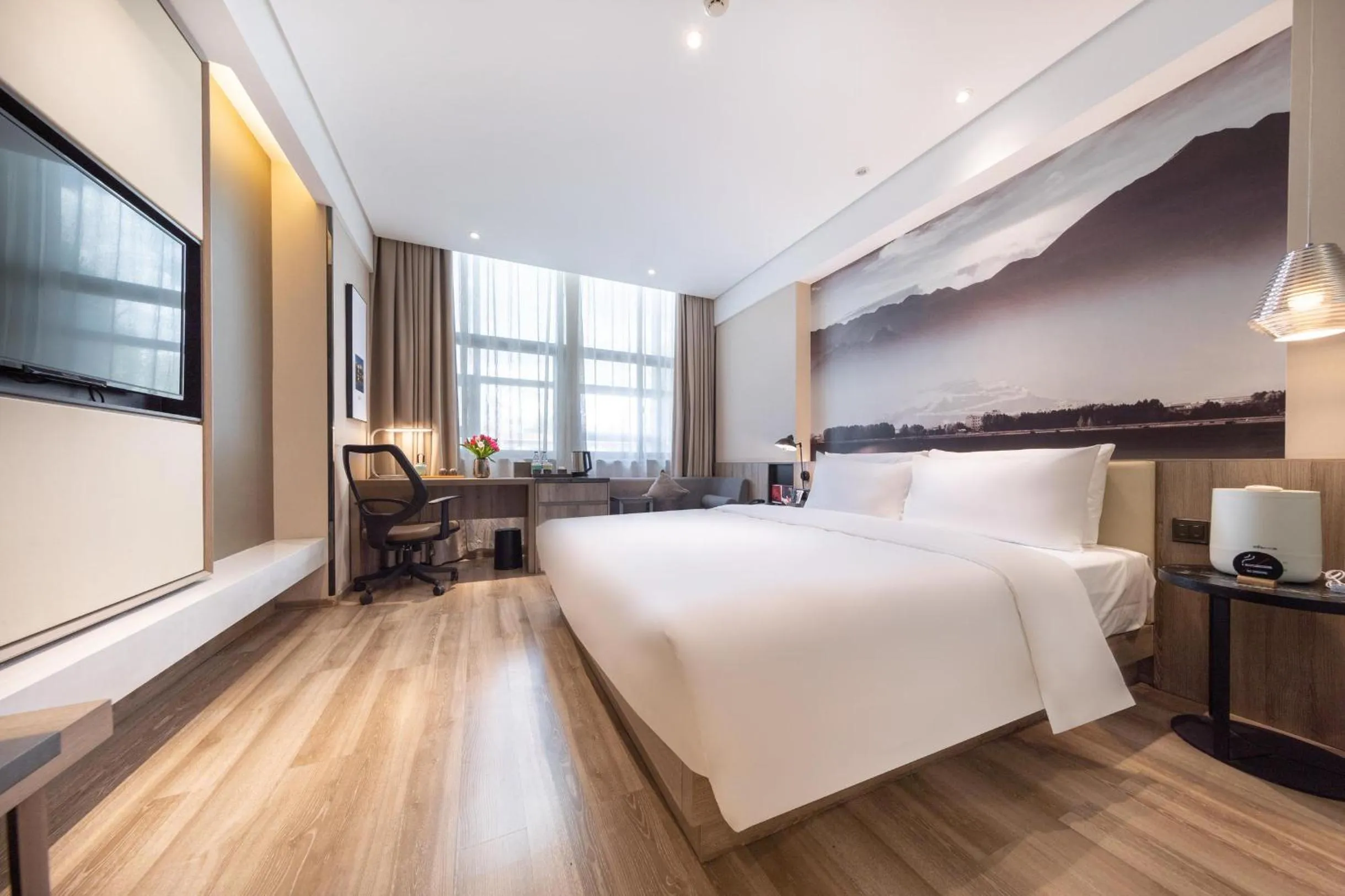 Bed in Atour Hotel Potala Palace Lhasa