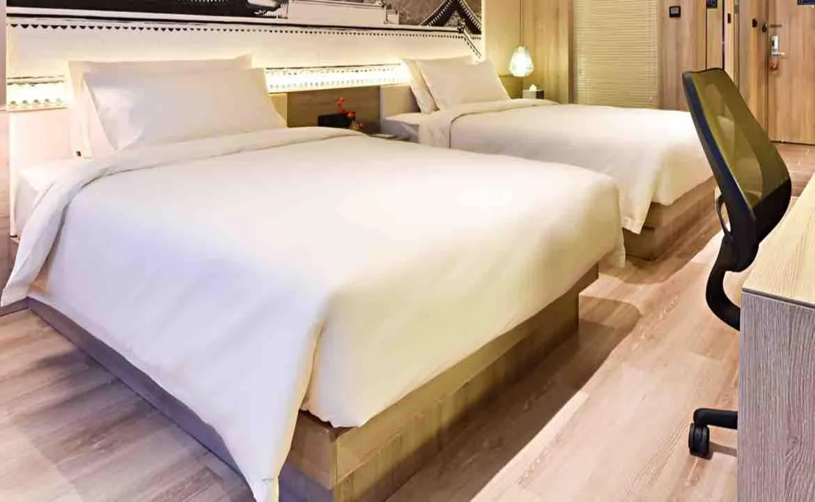 Bed in Atour Hotel Potala Palace Lhasa