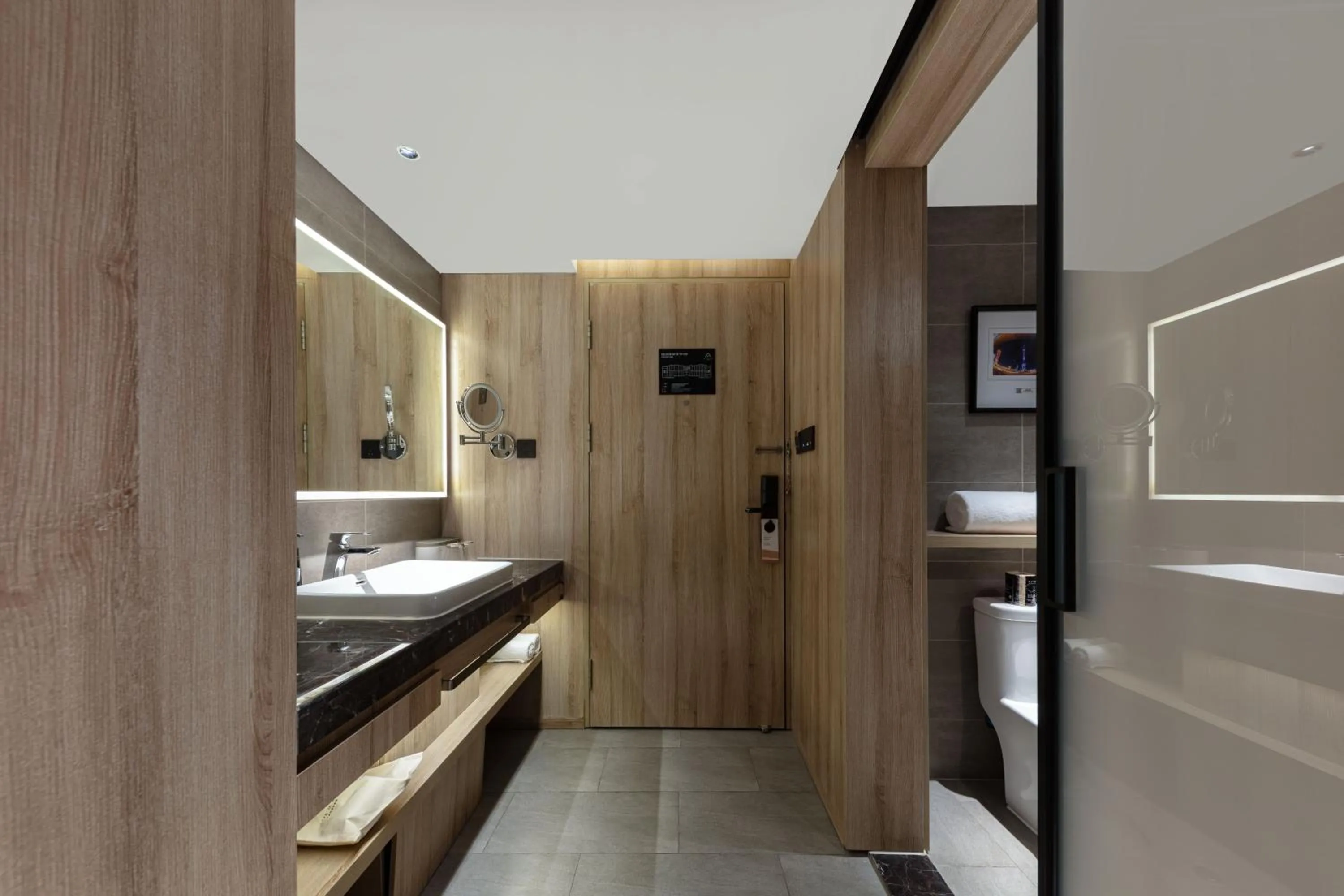 Bathroom in Atour Hotel New International Expo Center Longyang Road Shanghai