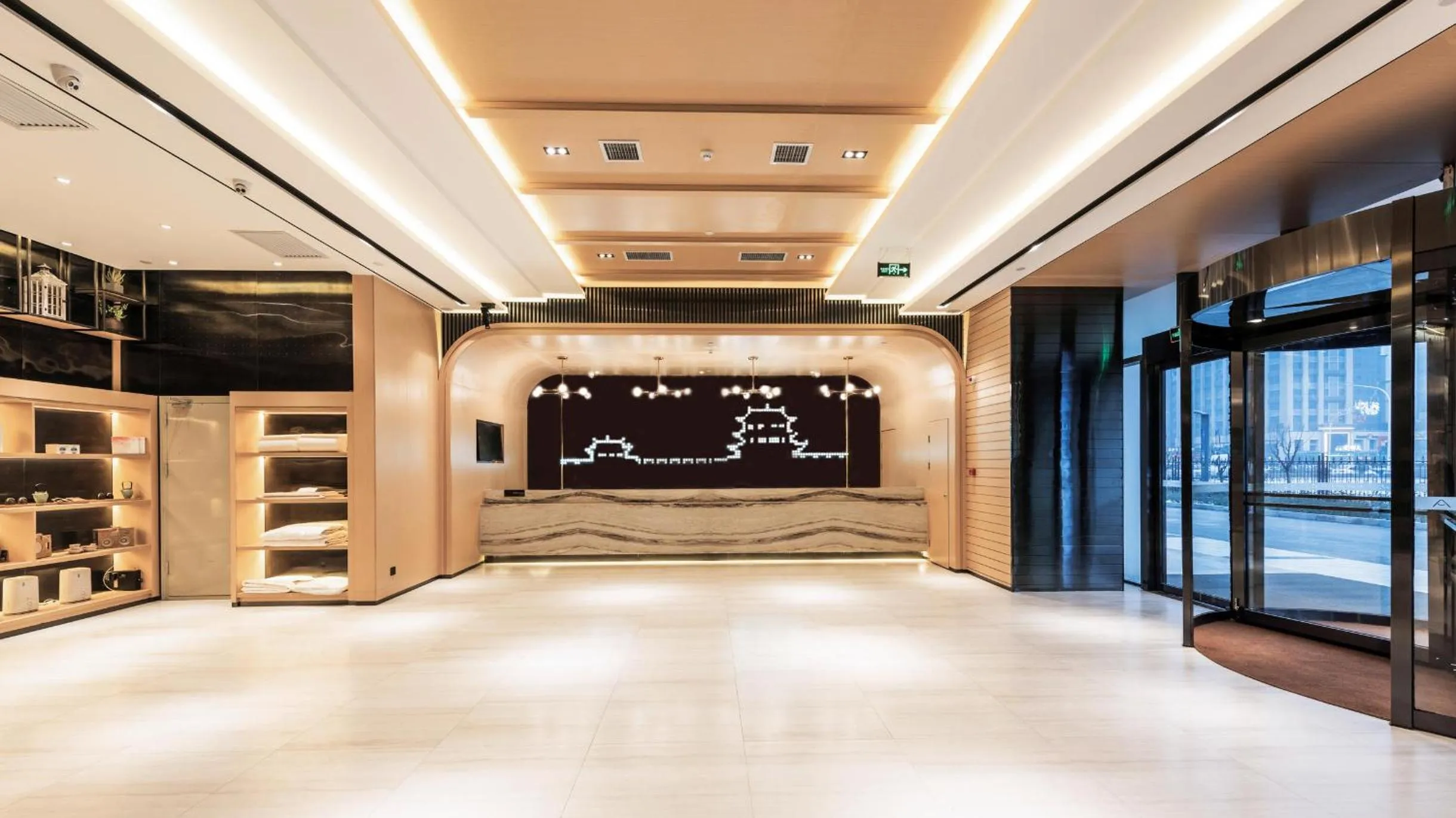 Bed in Atour Hotel North High Speed Railway Station Xi'an