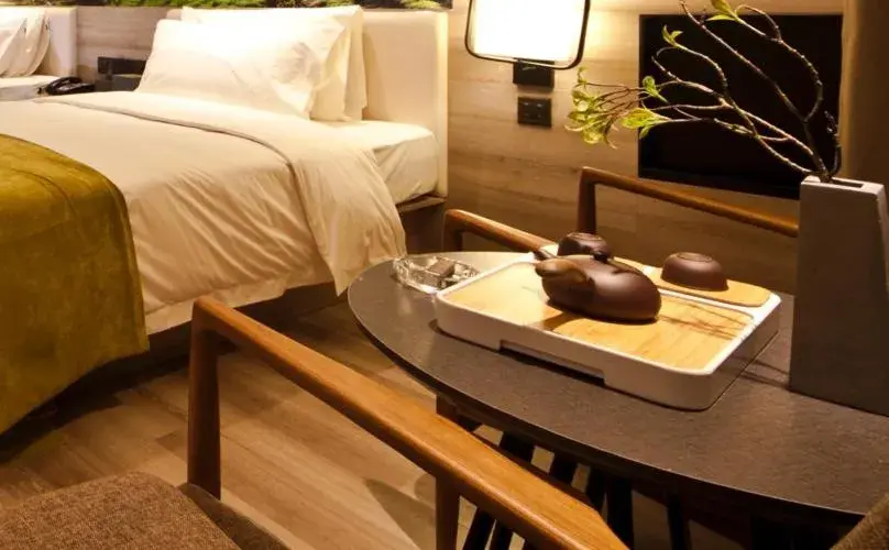 Bed in Atour Hotel Hailian Fuzhou Bed in Atour Hotel Hailian Fuzhou