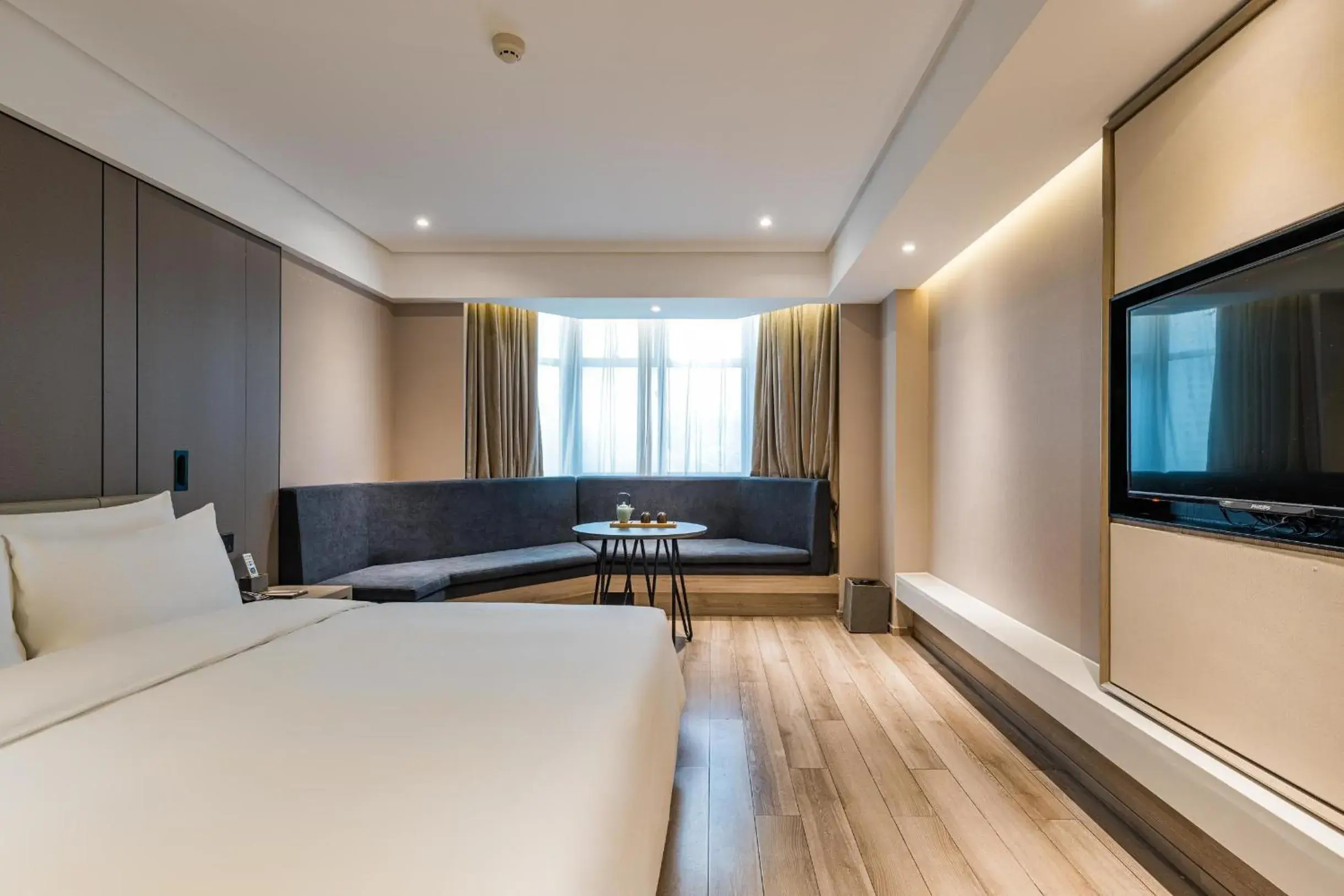 Bed in Atour Hotel Hailian Fuzhou Bed in Atour Hotel Hailian Fuzhou