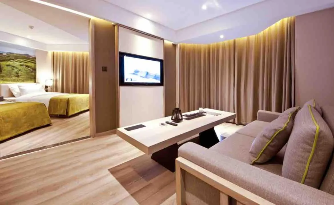 Bed in Atour Hotel Hailian Fuzhou