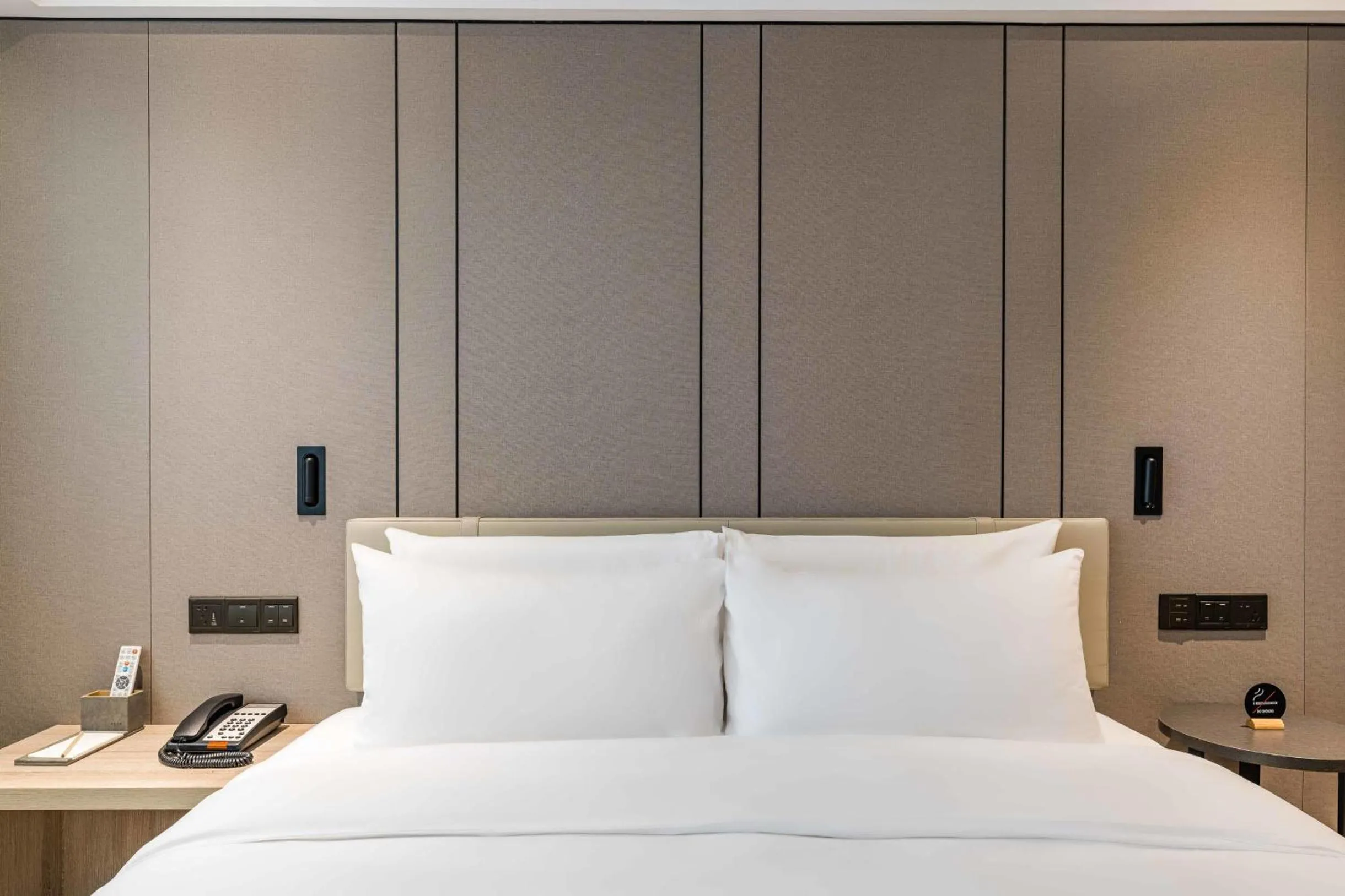 Bed in Atour Hotel Hailian Fuzhou