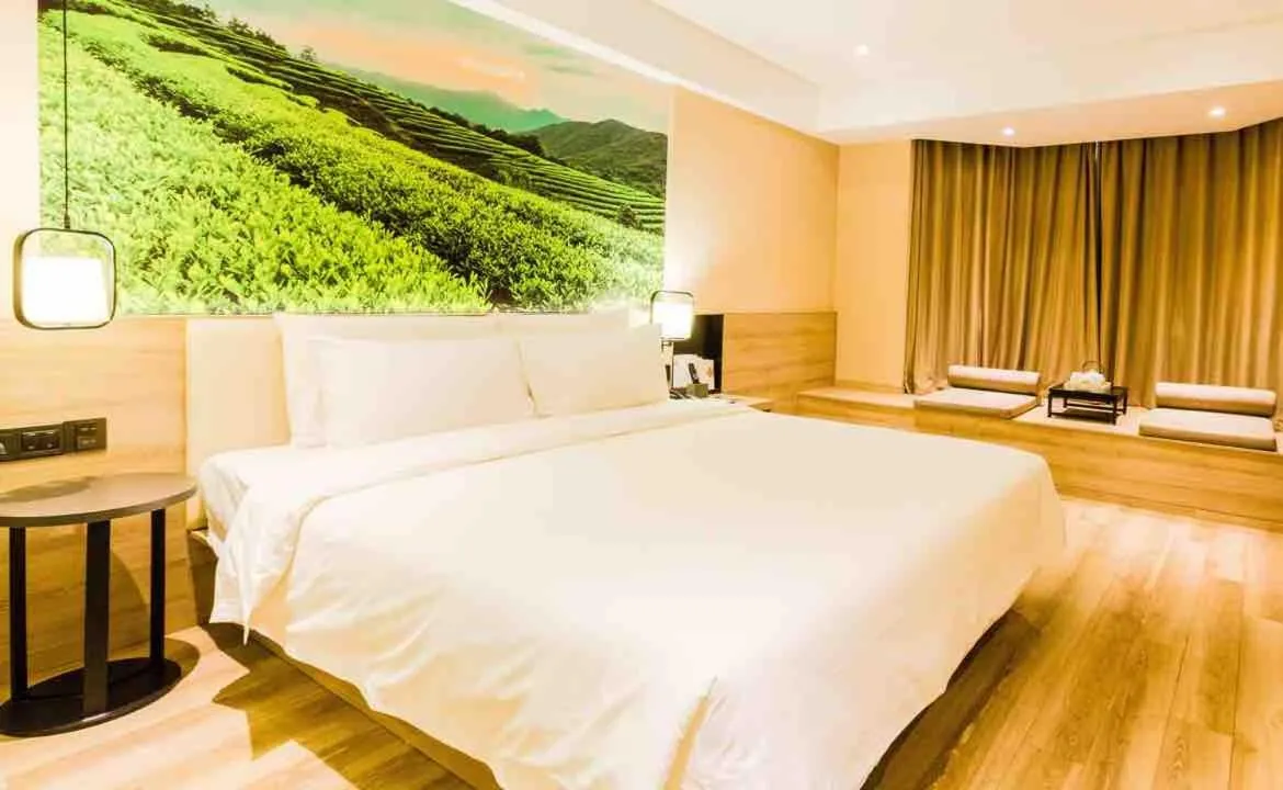 Bed in Atour Hotel Hailian Fuzhou