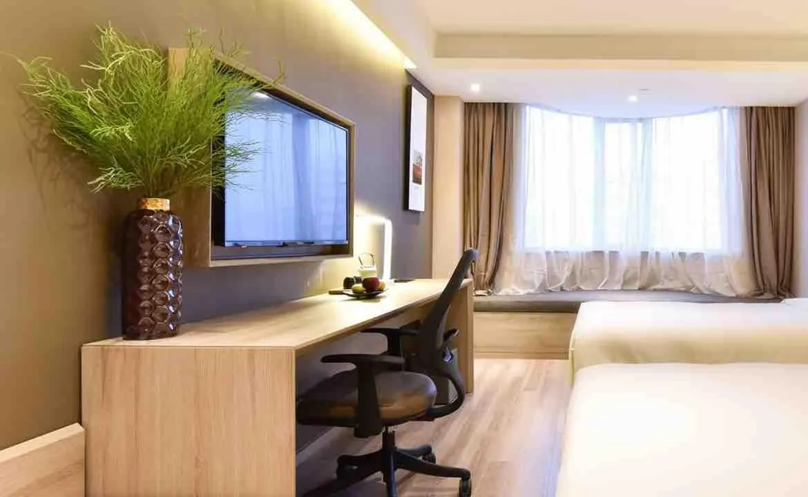 Bed in Atour Hotel Hailian Fuzhou