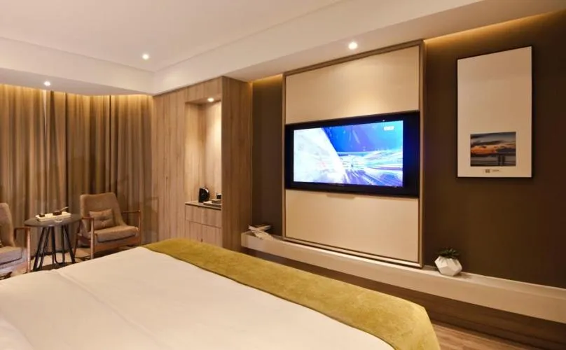 Bed in Atour Hotel Hailian Fuzhou