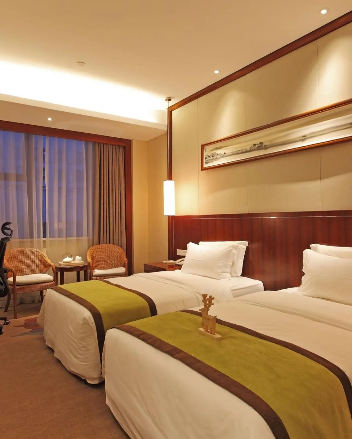 Bed in Atour Hotel Wangfujing Ave Xinjiekou Nanjing