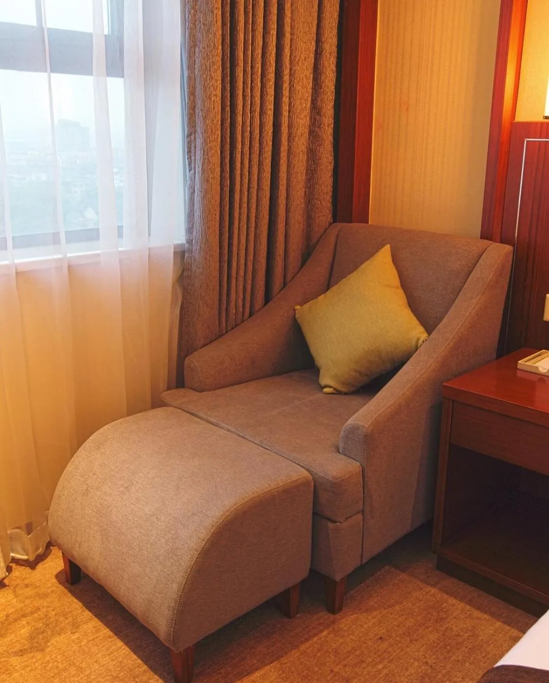 Bed in Atour Hotel Wangfujing Ave Xinjiekou Nanjing