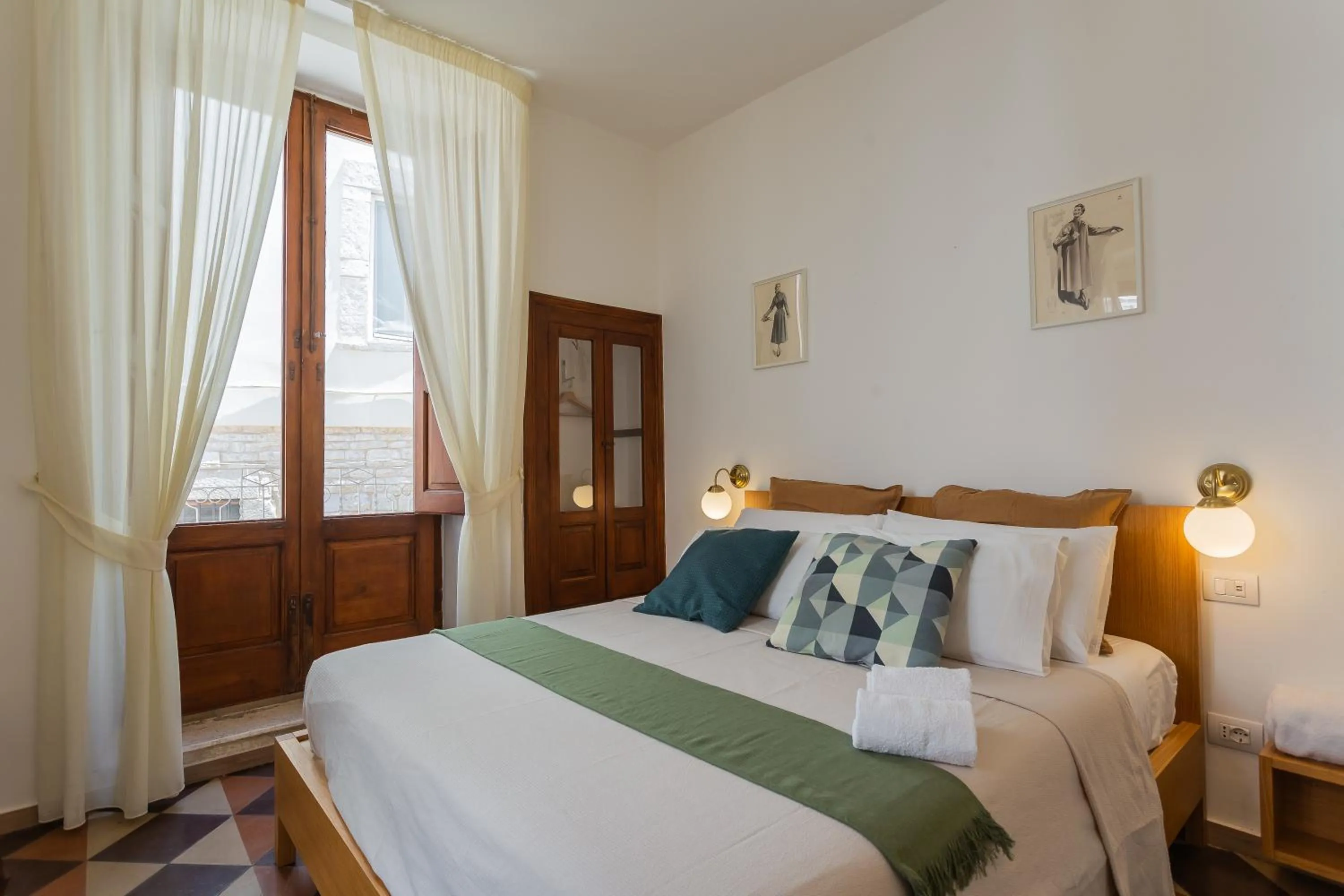 Bedroom, Bed in Santaló B&B