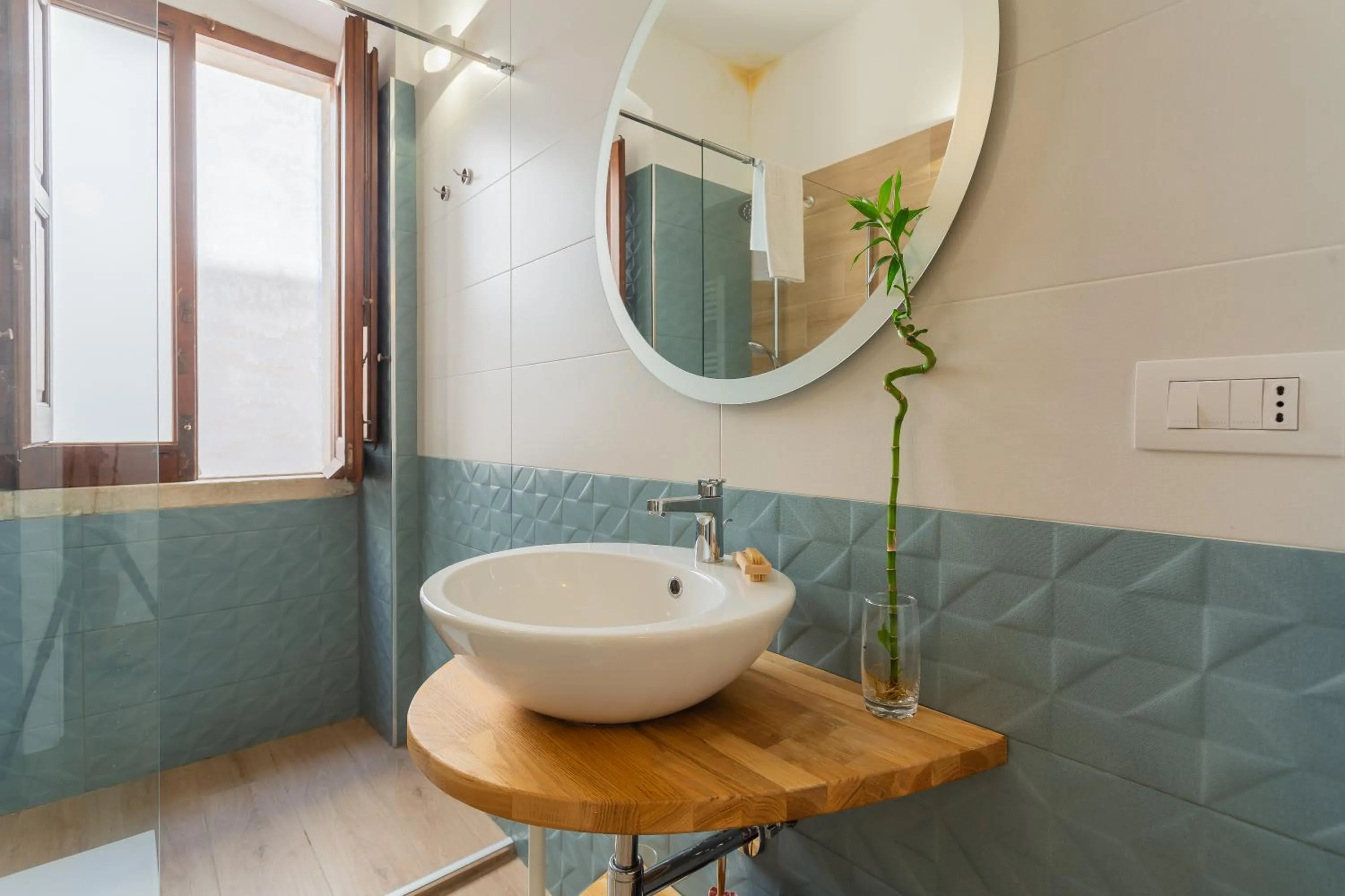 Bathroom in Santaló B&B